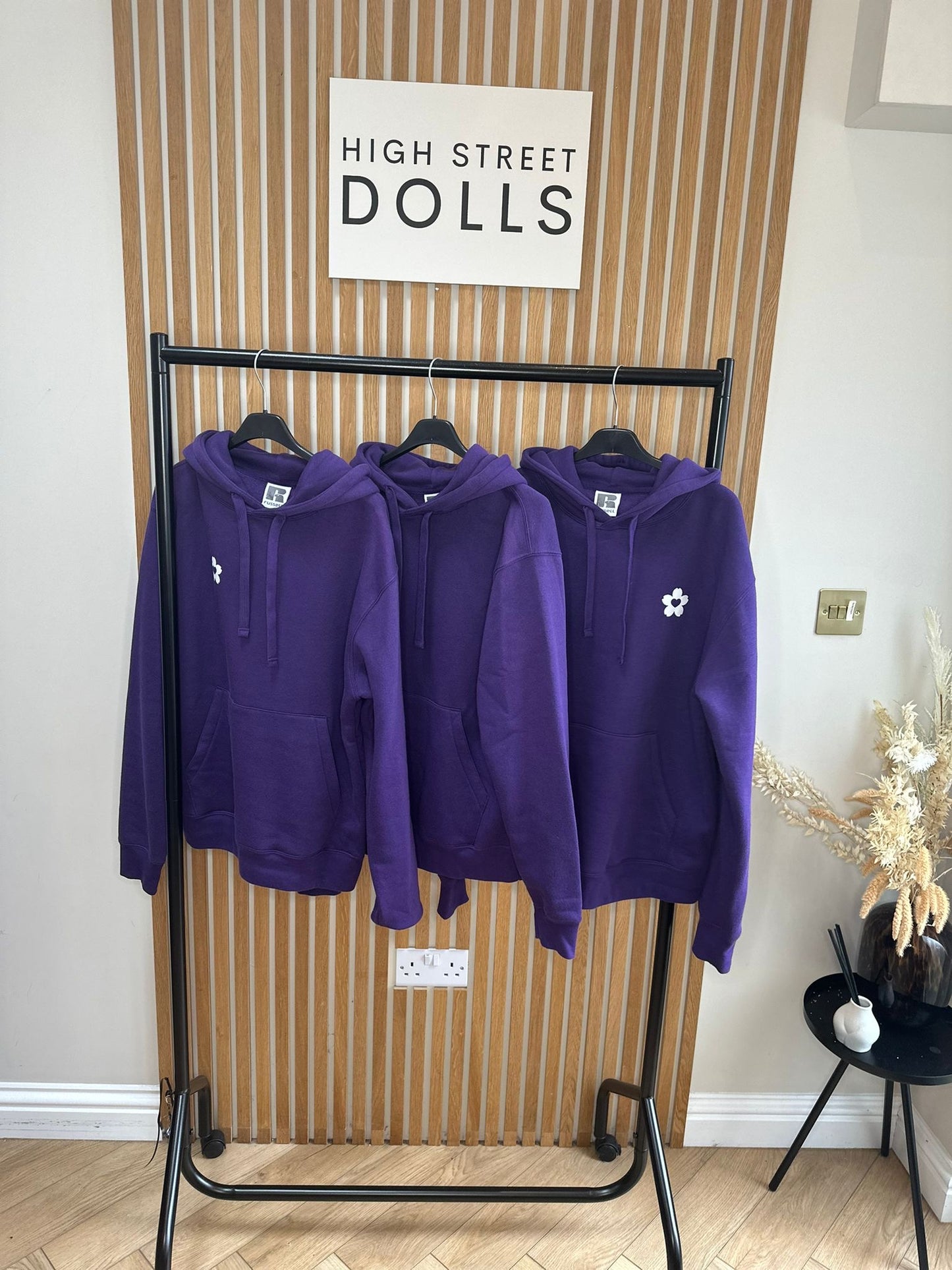 BodiBlossom Purple Hoodie