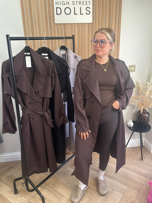 Trench Coat Long line Light Weight Women’s Jacket