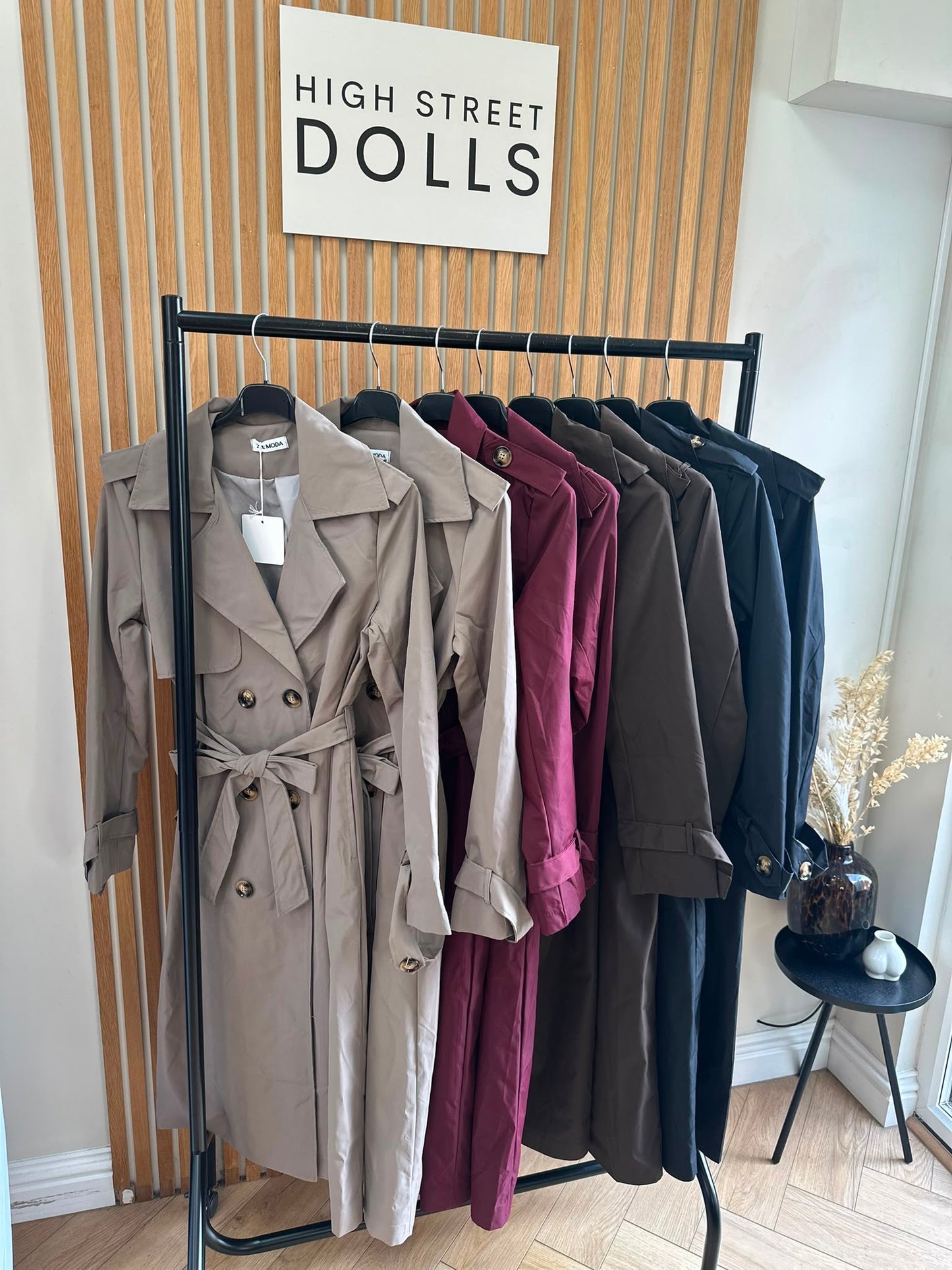 Orla Trench Coat Women’s Longline Jacket Autumn Fashion Coat