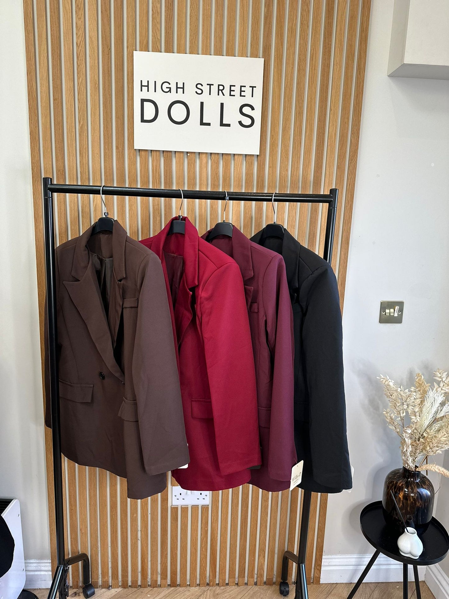 Vivian Oversized Blazer Double Breasted Daywear Evening Wear Autumn Winter