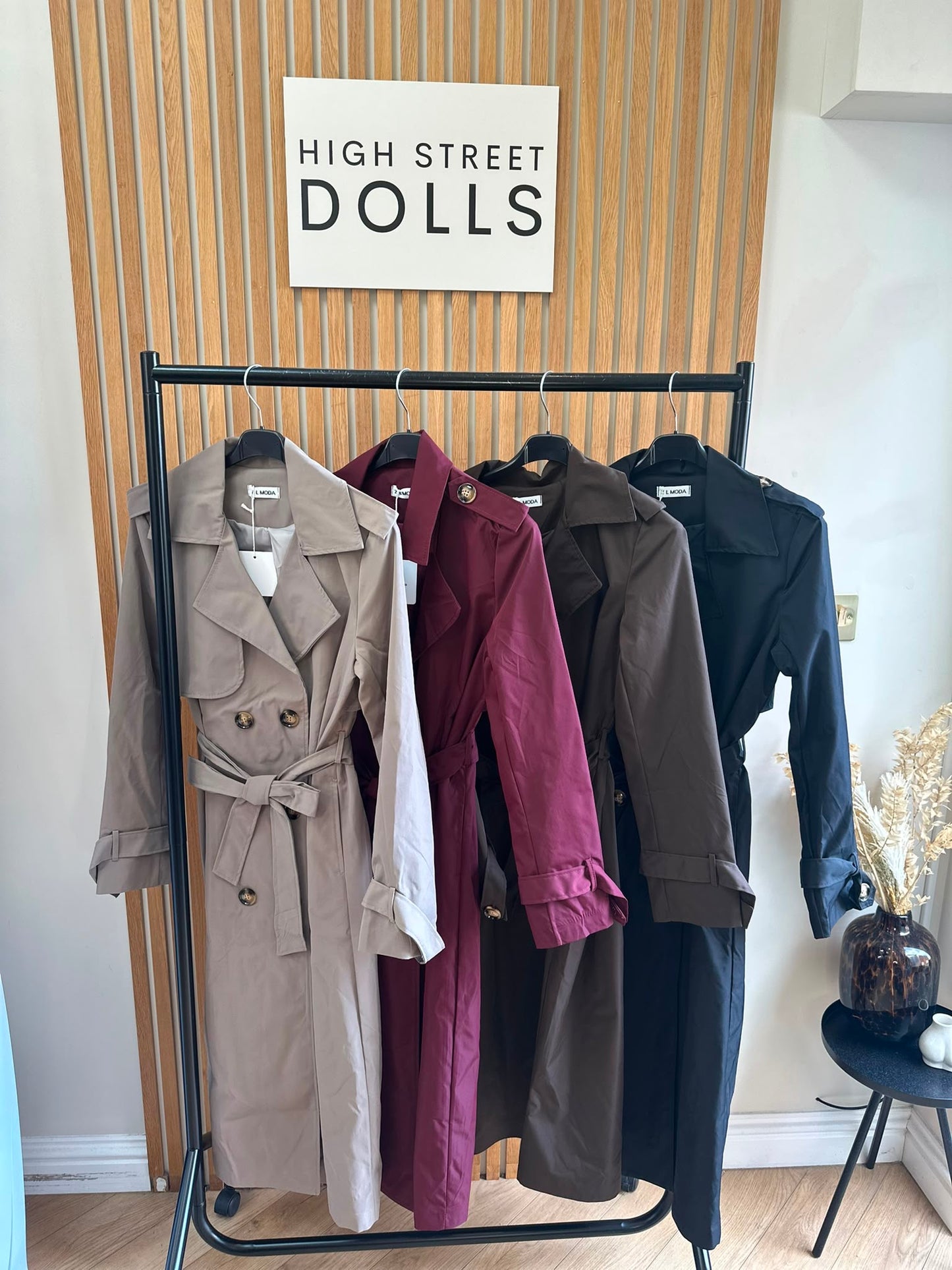 Orla Trench Coat Women’s Longline Jacket Autumn Fashion Coat