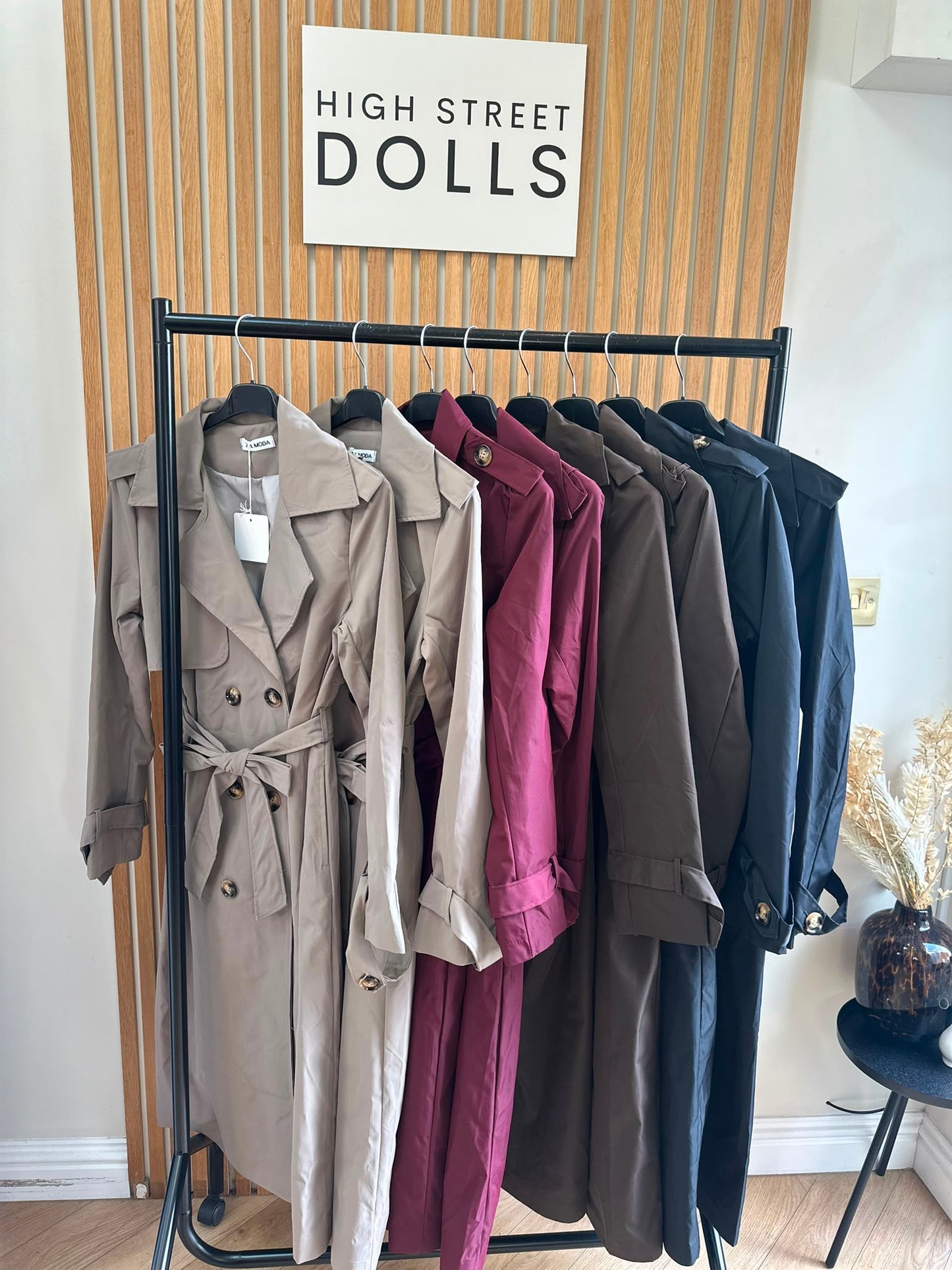 Orla Trench Coat Women’s Longline Jacket Autumn Fashion Coat