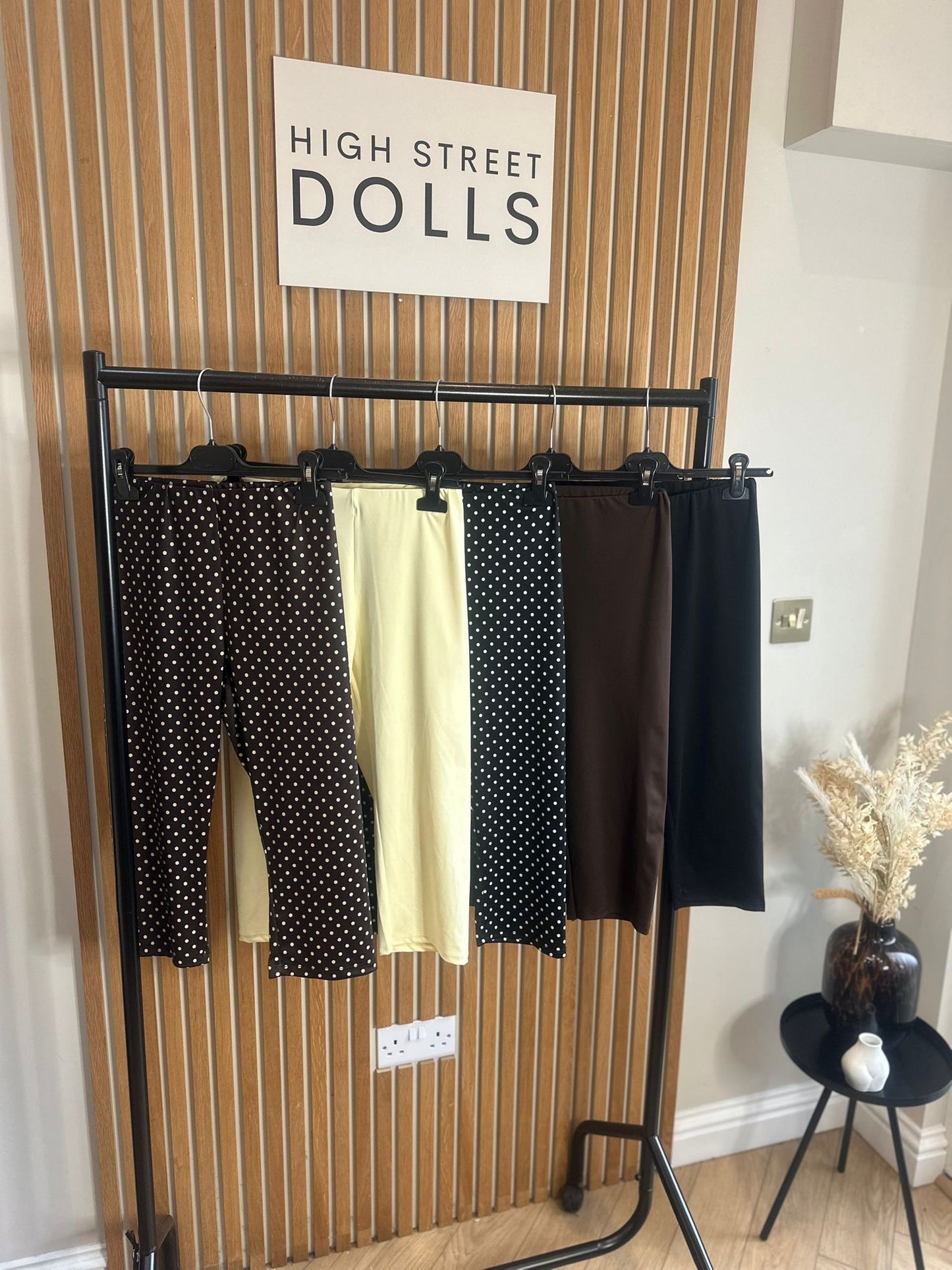 Fiona 3 Quarter Leggings  Leggings Trousers Summer Spring Polka Dot Print Trending Viral
