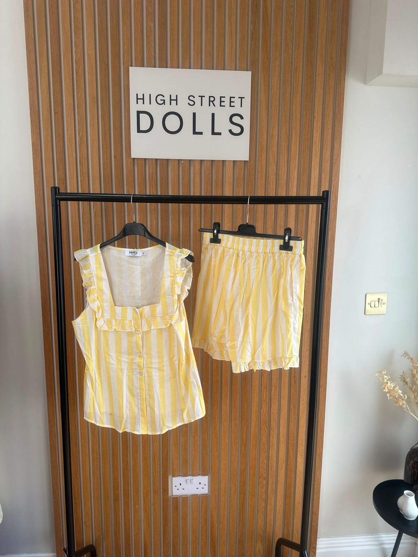 Margot Stripe Top and Shorts Two Piece Co Ord Summer Holiday Beach Casual Daywear Colourful