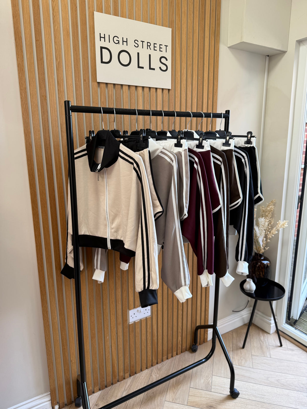 Harlow Striped Zip-Up Hoodie & Shorts Co-Ord Set Women’s Two-Piece Summer to Autumn