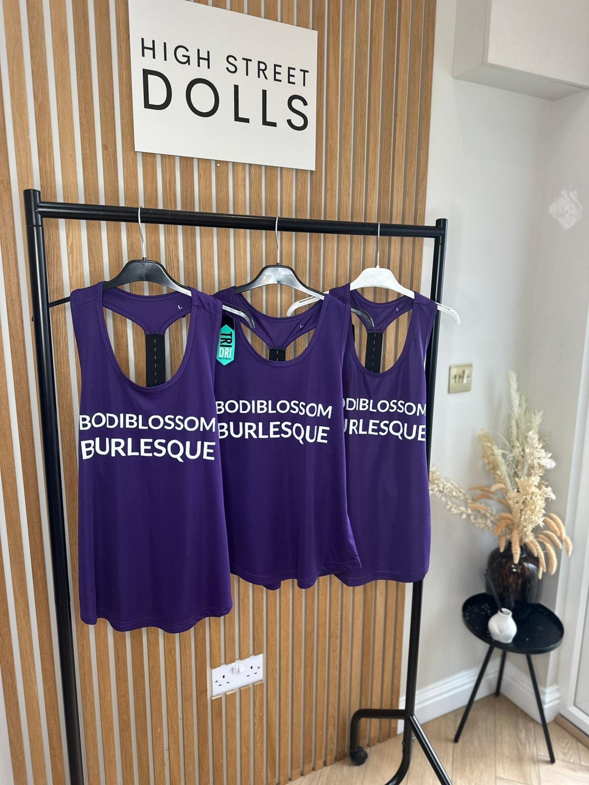 BodiBlossom Purple Dance Vest