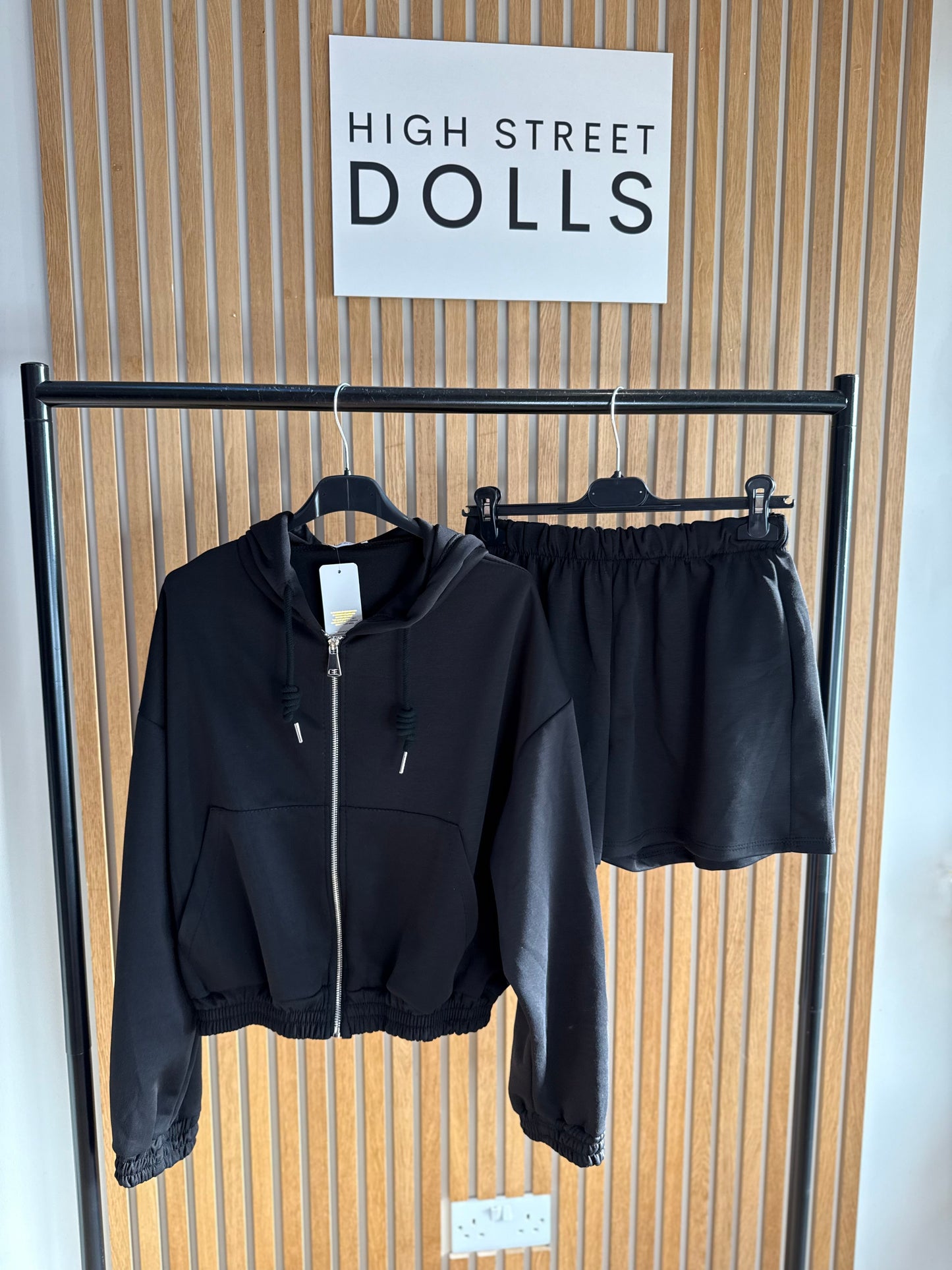 Frankie Zip Up Hoodie and Shorts Womens Co Ord Two Piece Summer Autumn