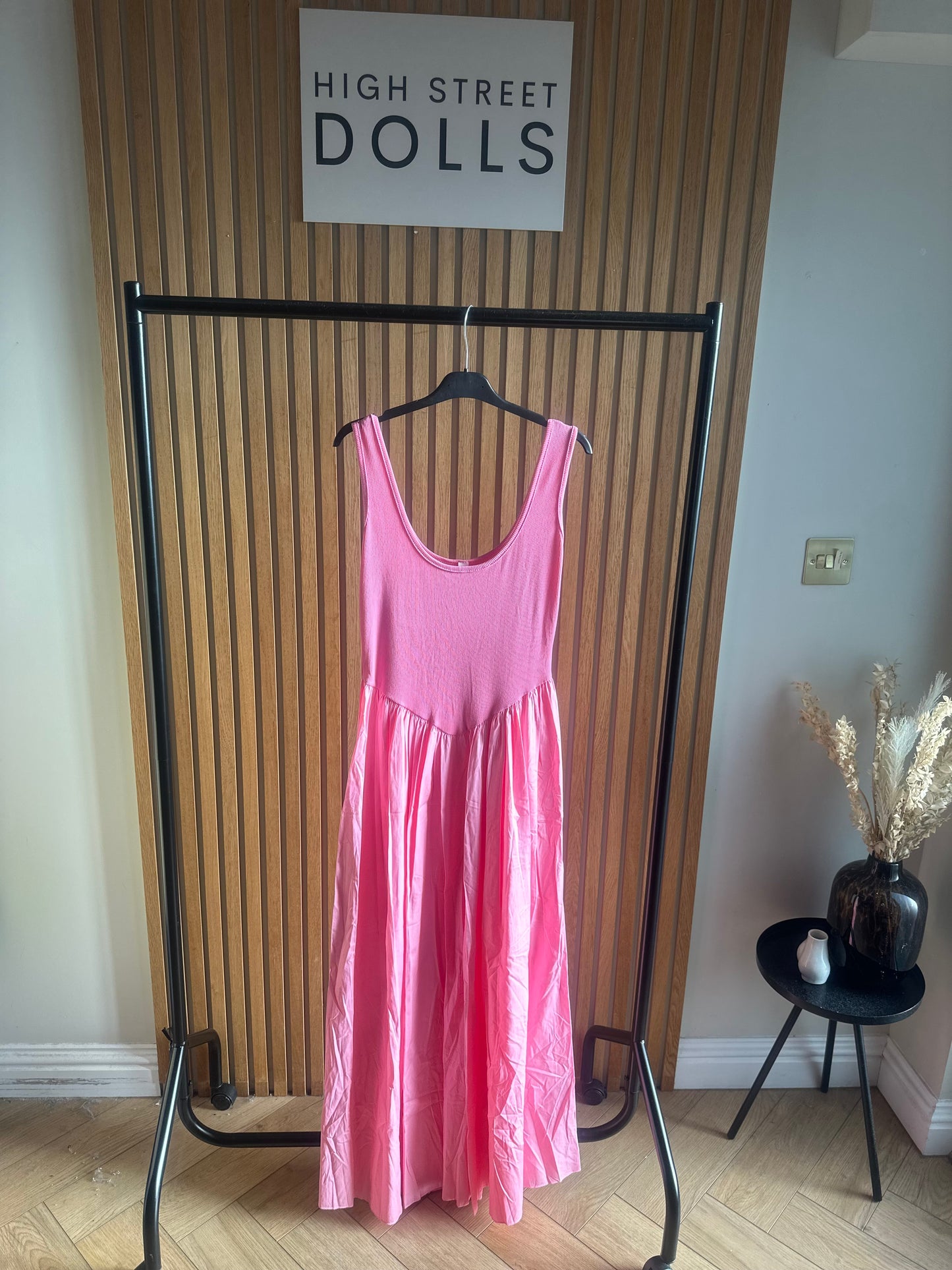 Charlotte Maxi Dress Longline Gathered Skirt Ruffles Stretch Summer Holiday
