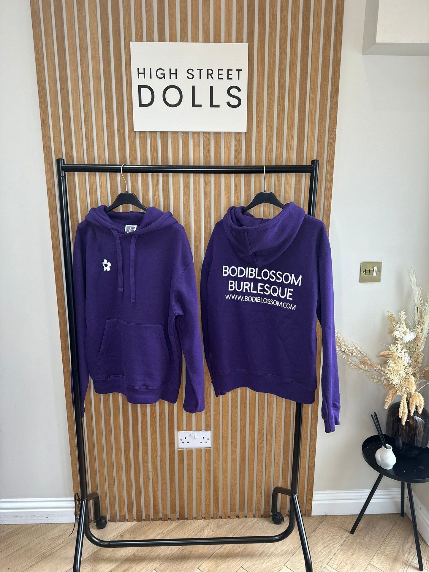 BodiBlossom Purple Hoodie