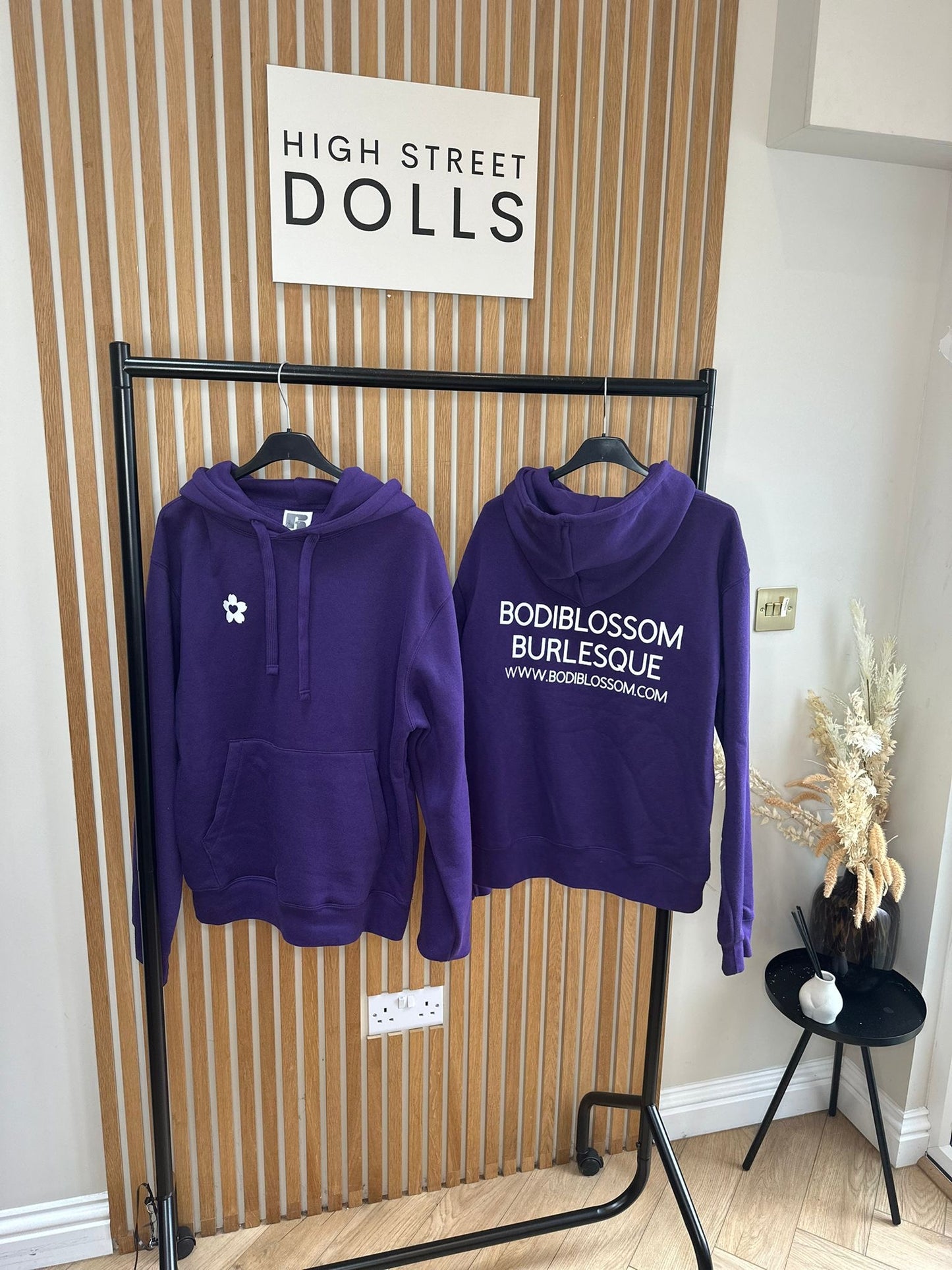 BodiBlossom Purple Hoodie