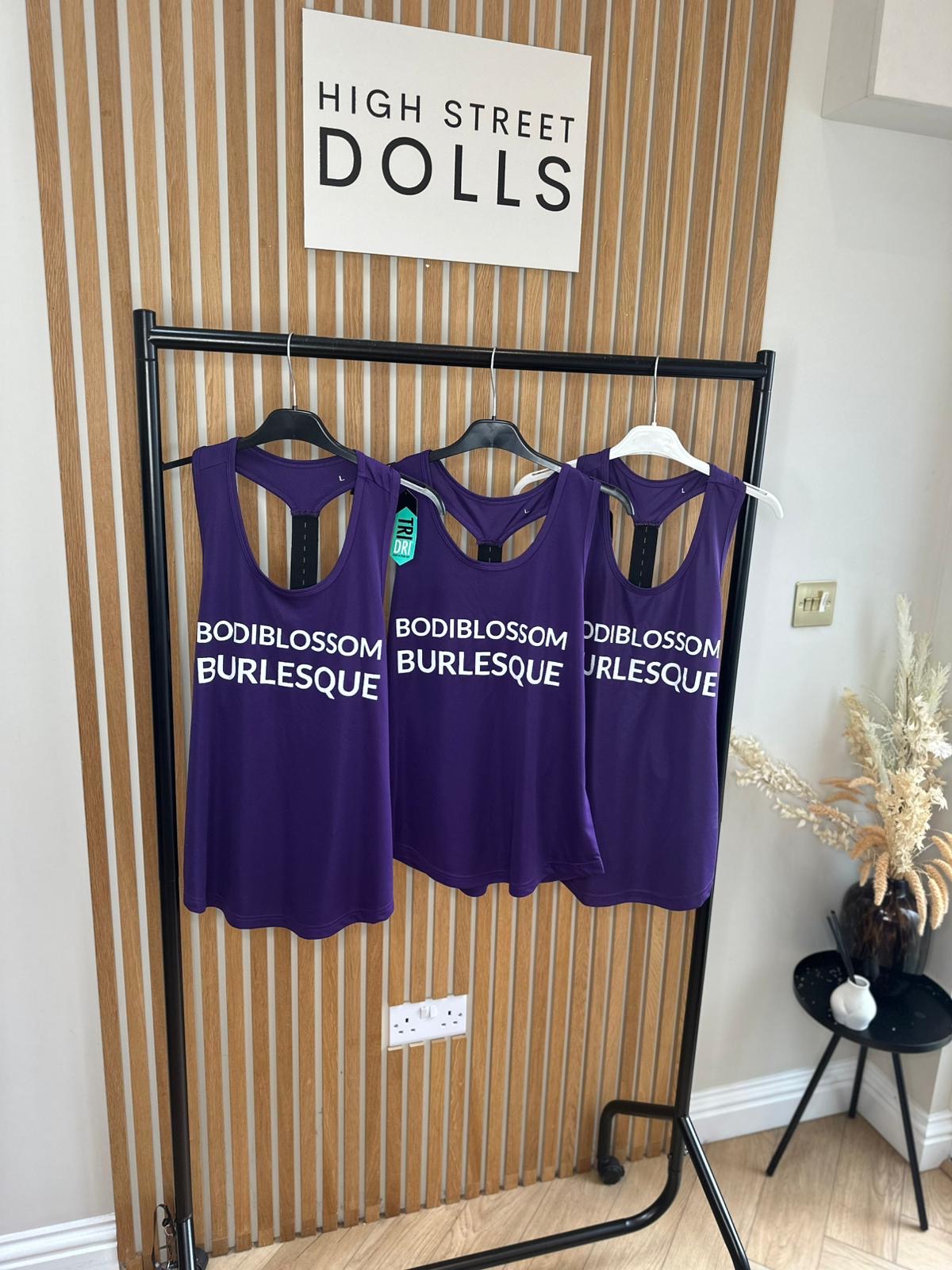 BodiBlossom Purple Dance Vest