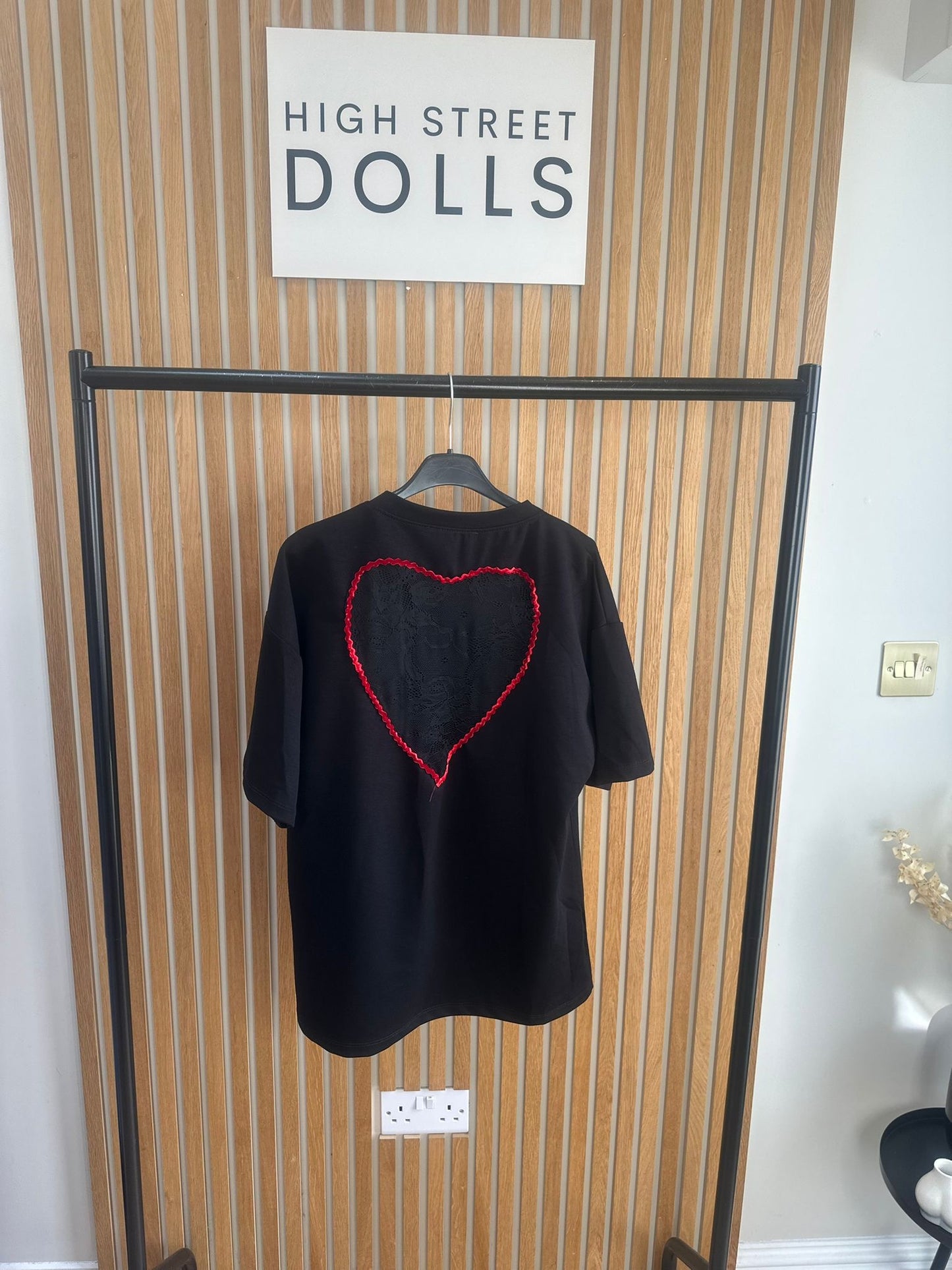 Love Me Not Oversized T Shirt Short Sleeves Spring Summer