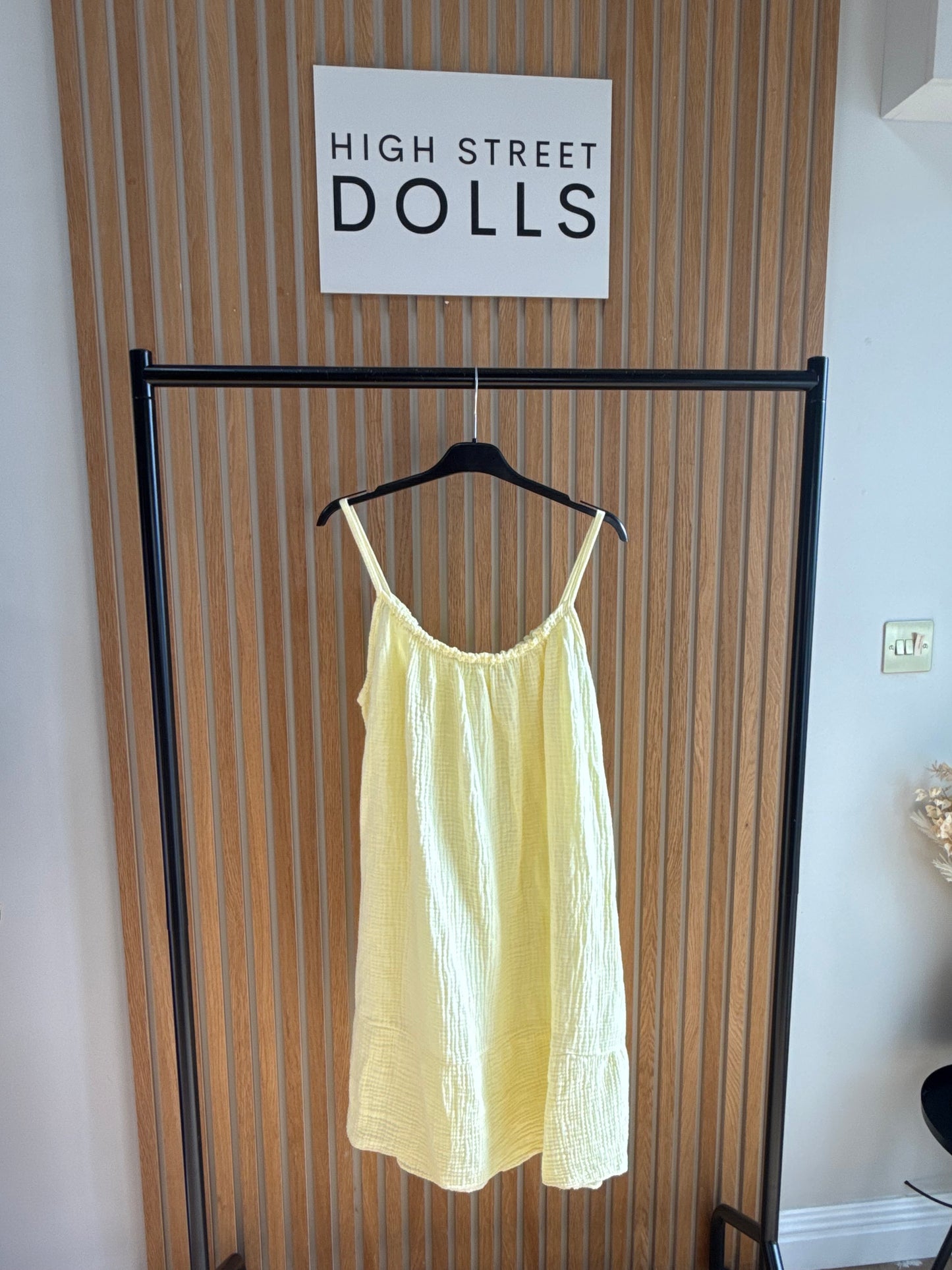 Floss Ruffle Dress Cheesecloth Summer Holiday Short Dress