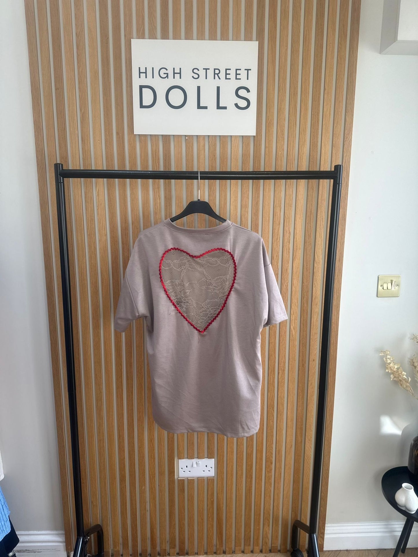 Love Me Not Oversized T Shirt Short Sleeves Spring Summer