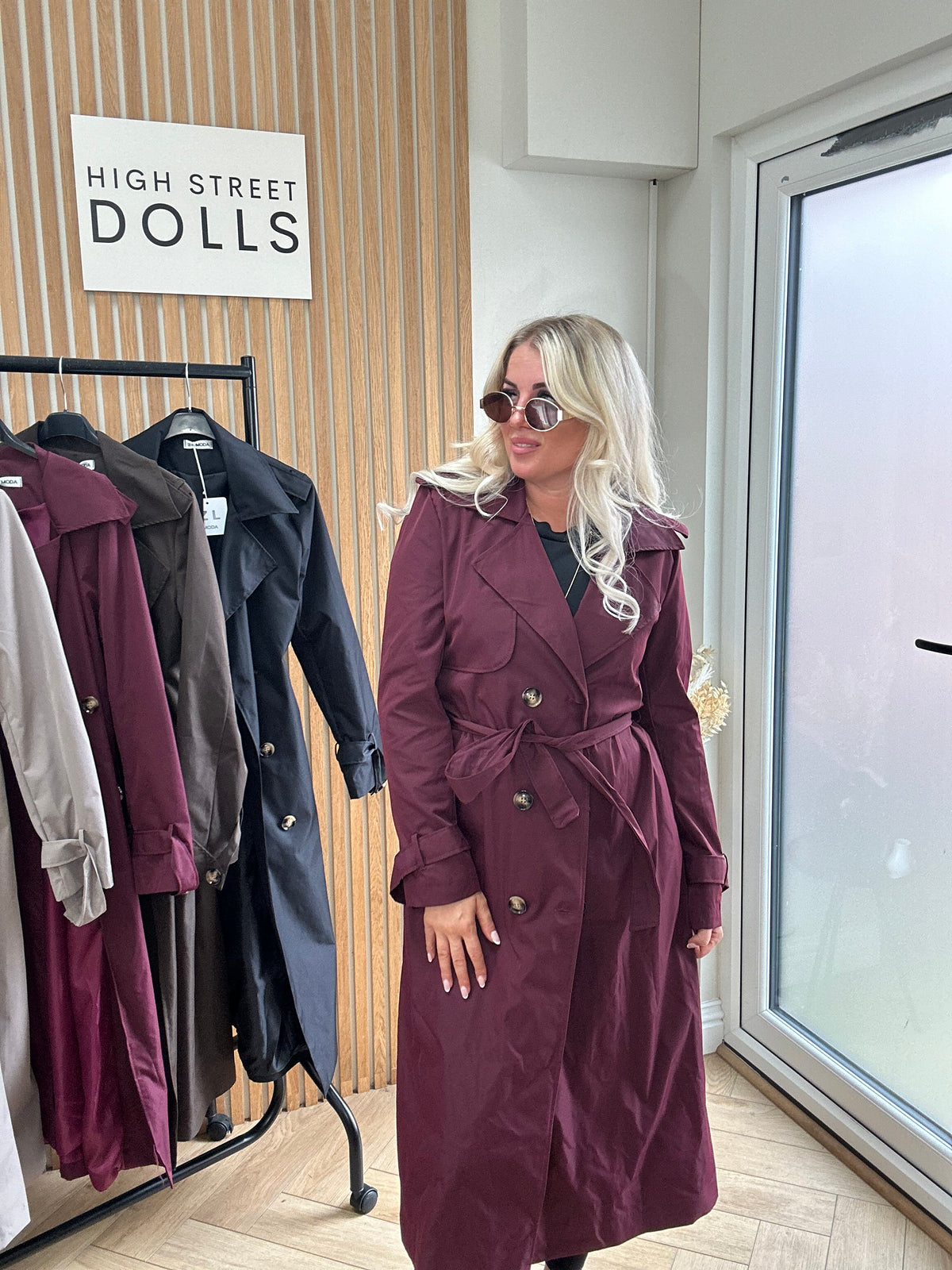 Orla Trench Coat Women’s Longline Jacket Autumn Fashion Coat
