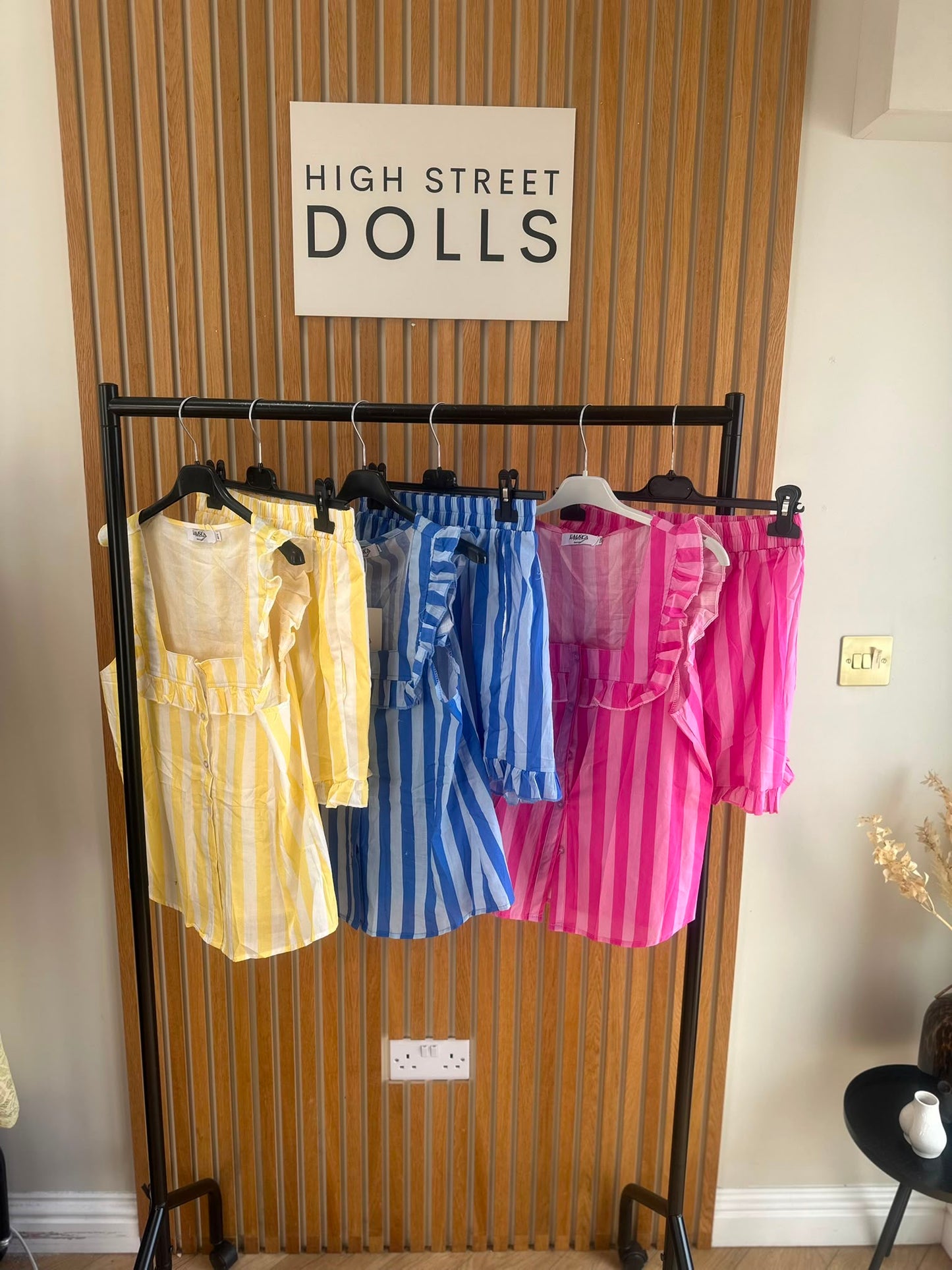 Margot Stripe Top and Shorts Two Piece Co Ord Summer Holiday Beach Casual Daywear Colourful