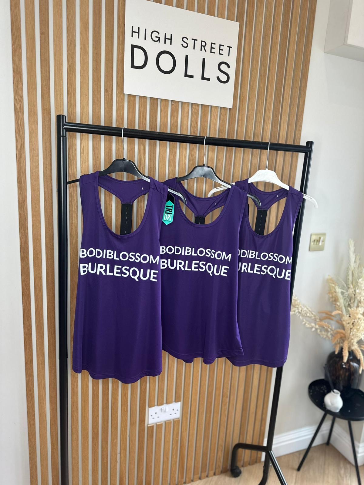 BodiBlossom Purple Dance Vest