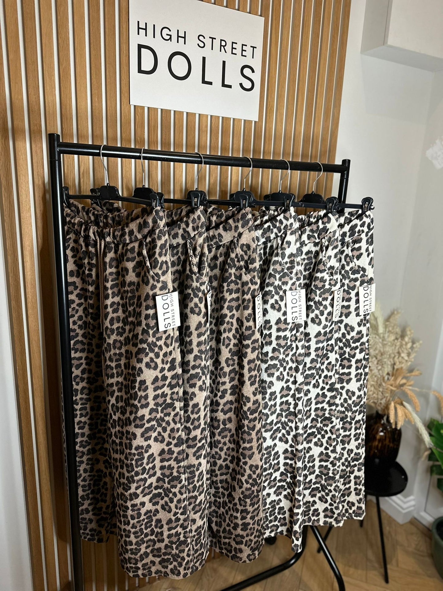 Leopard Print Trousers