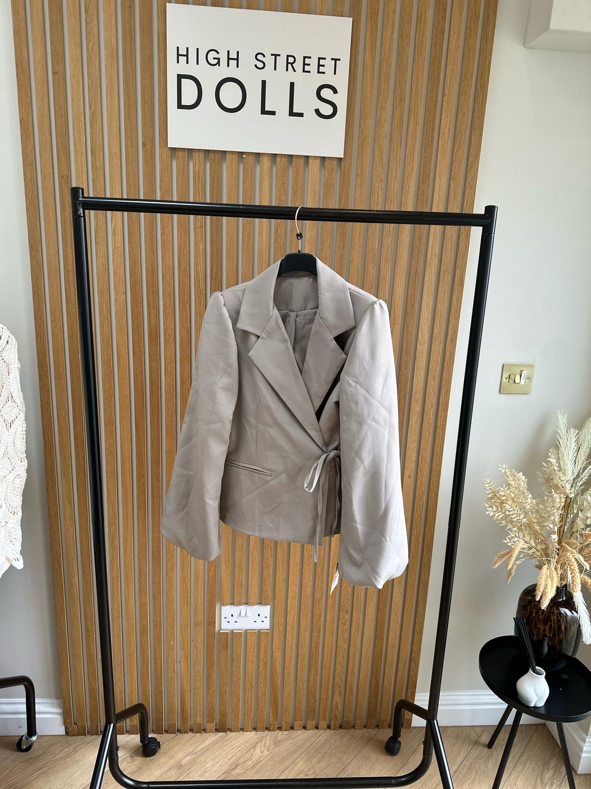 Alina Balloon Sleeve Blazer