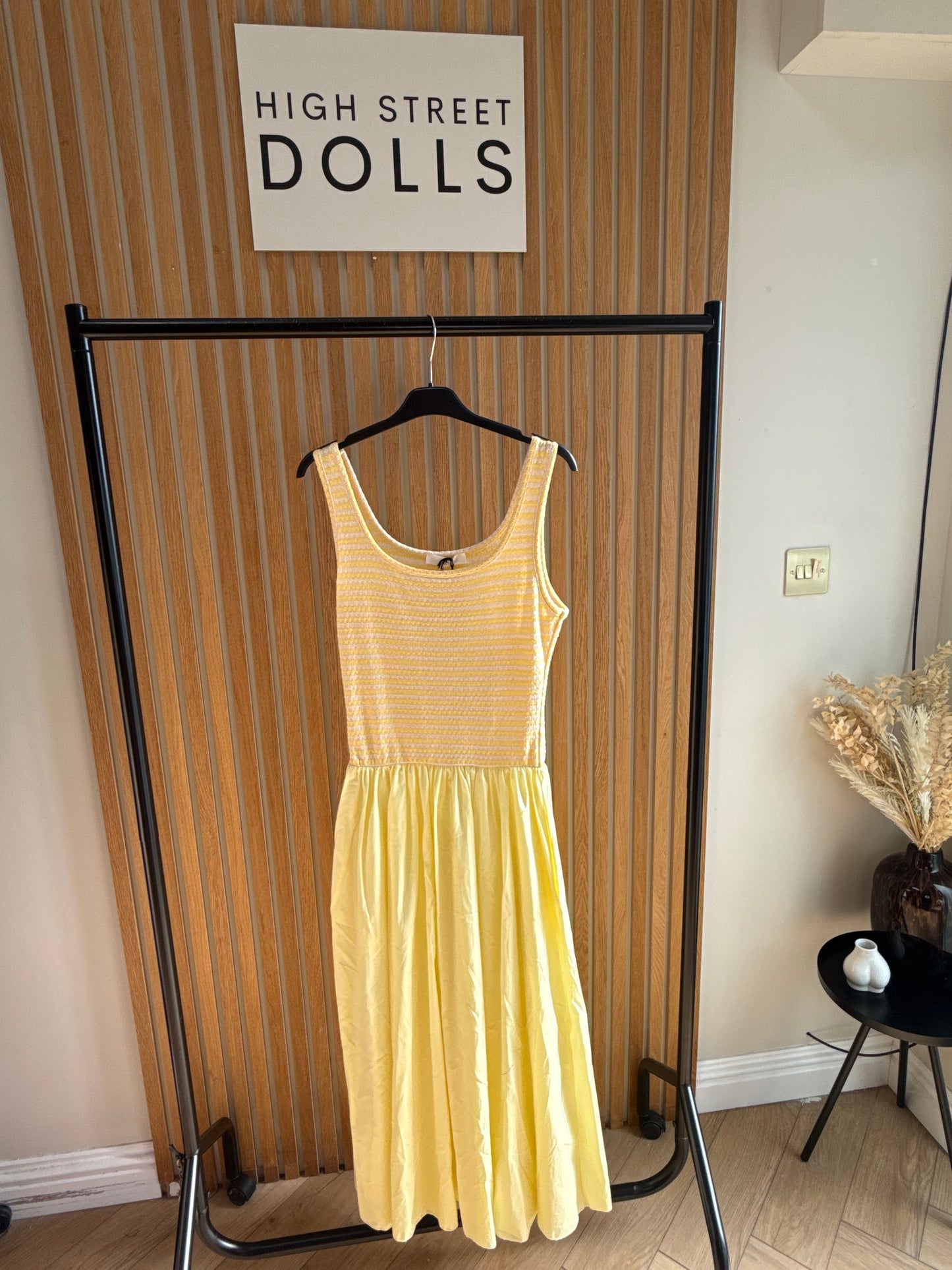 Sophia Maxi Dress Stripe Longline Gathered Skirt Ruffles Stretch Summer Holiday