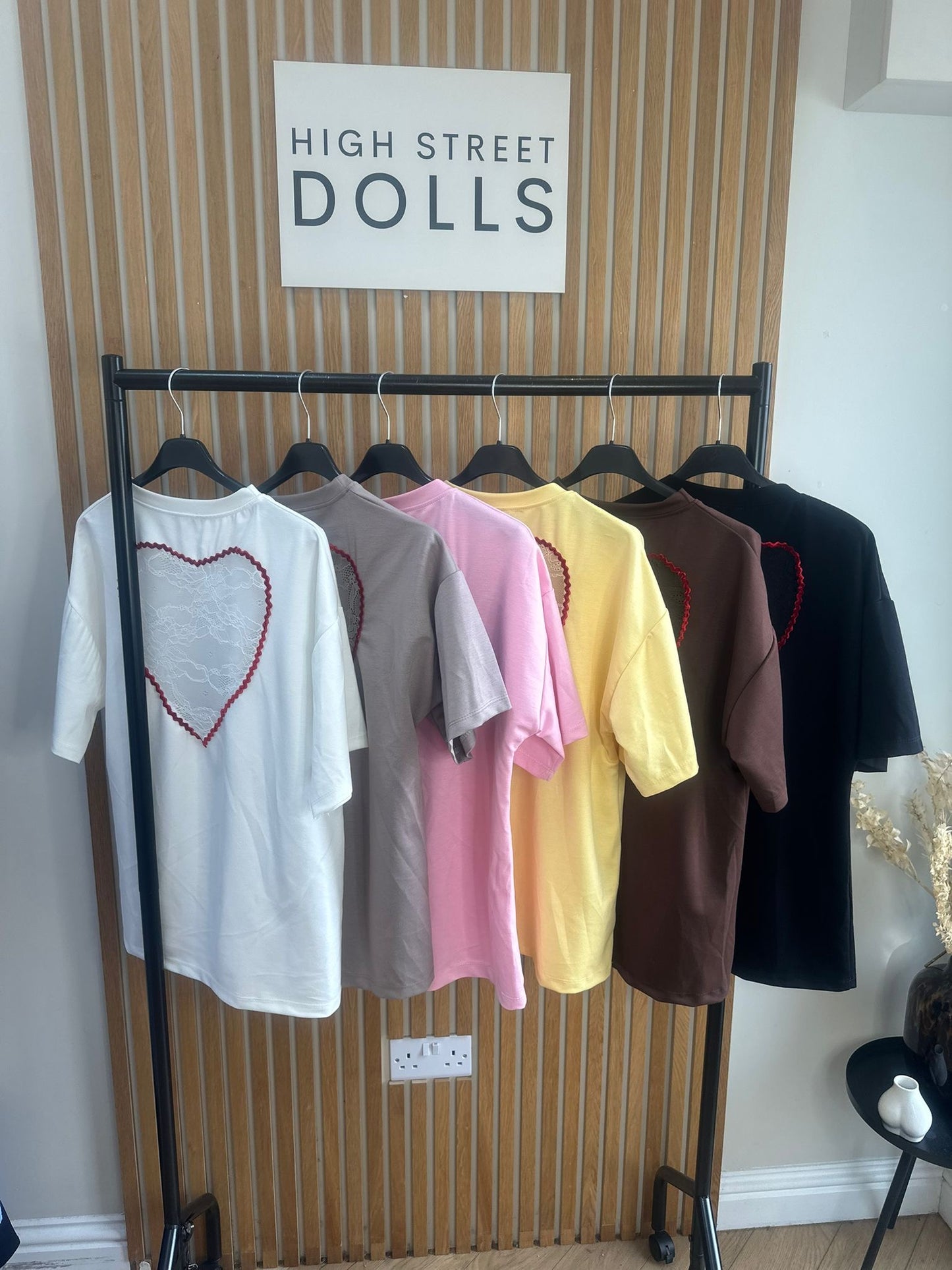 Love Me Not Oversized T Shirt Short Sleeves Spring Summer