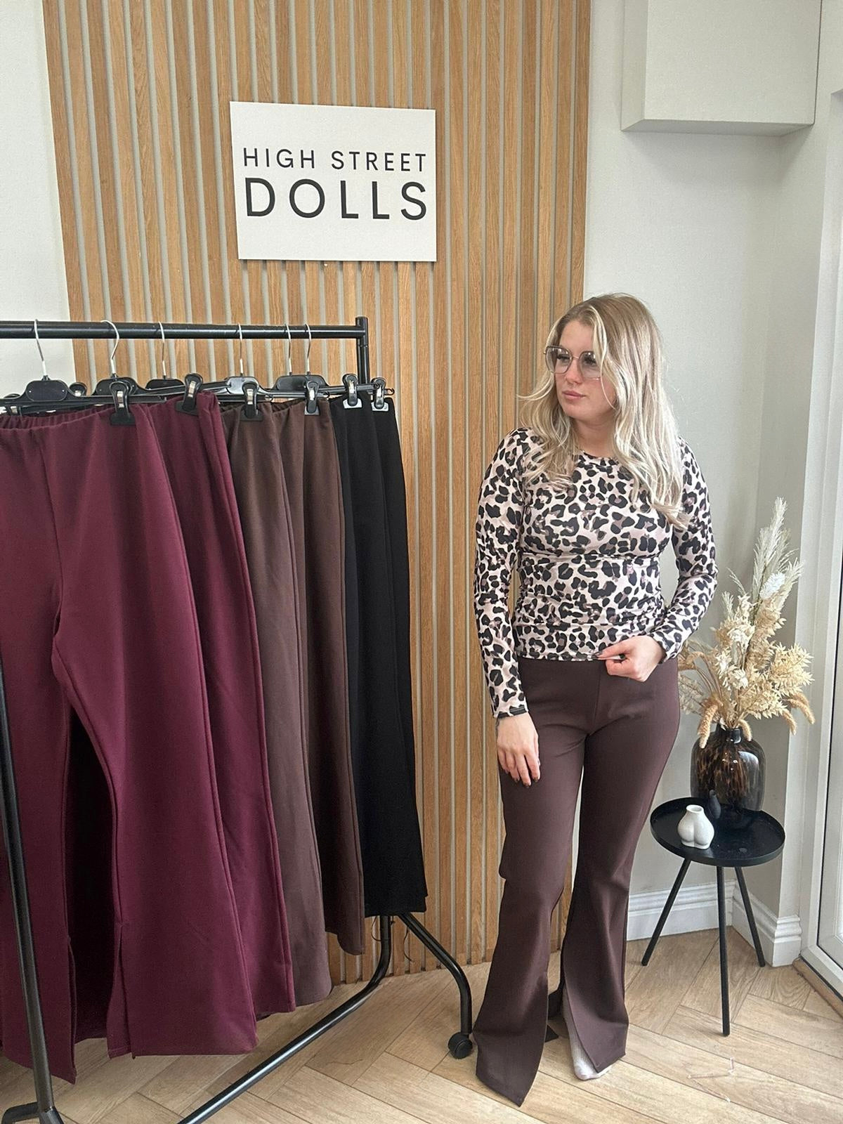 Camilla Flare Trousers Fitted Leggings joggers Autumn Winter