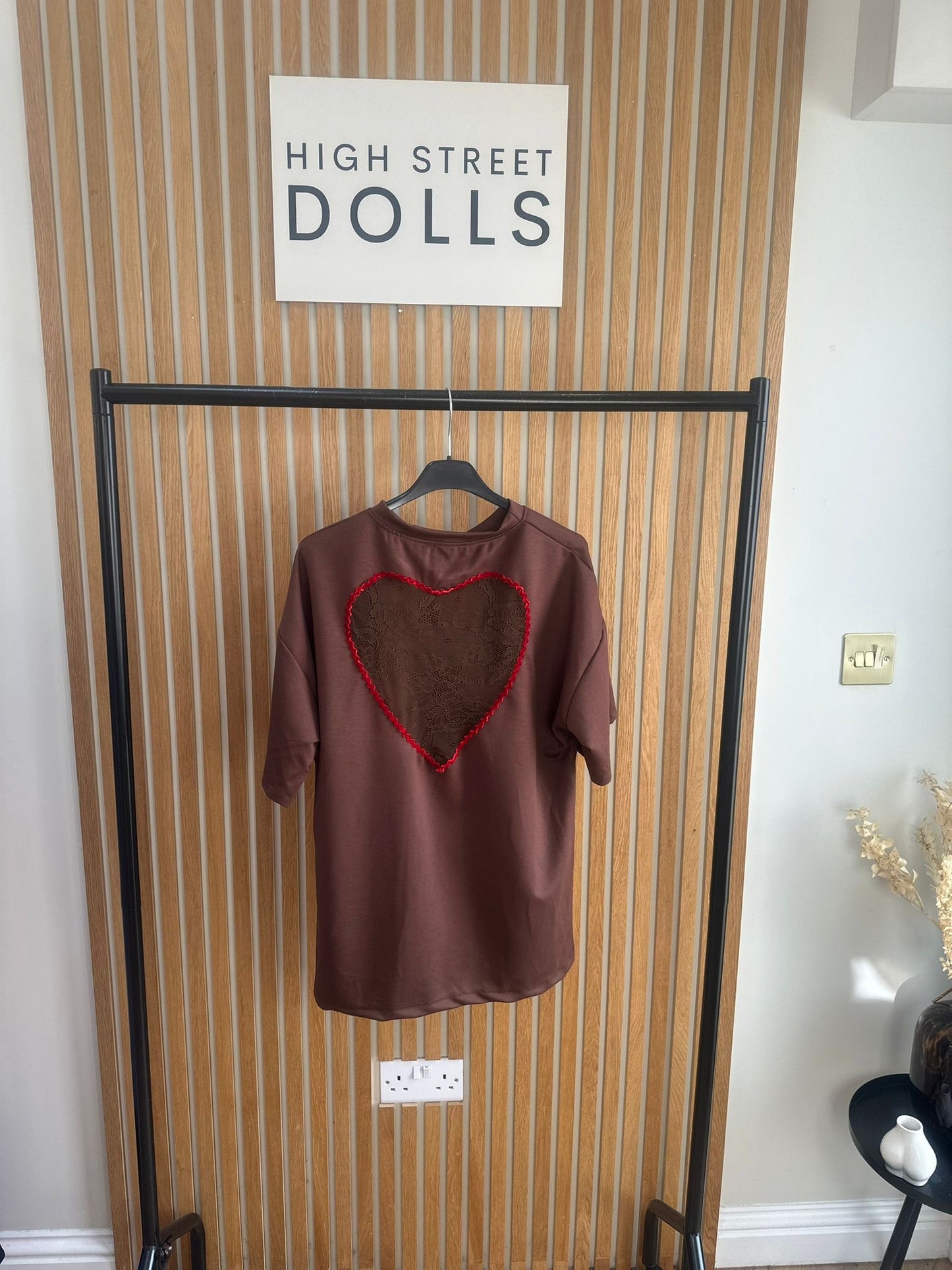 Love Me Not Oversized T Shirt Short Sleeves Spring Summer
