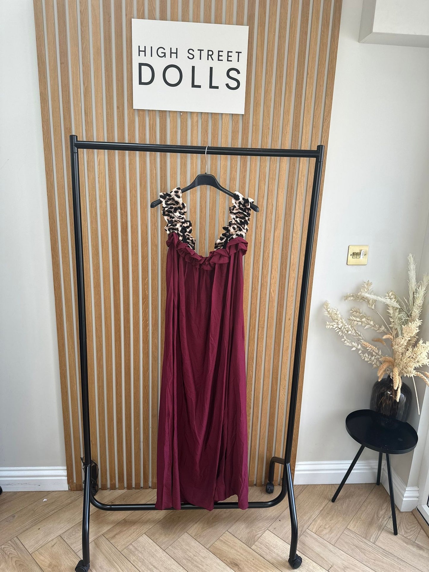 Valentina Maxi Dress Leopard Print Straps Holiday Summer Outfit