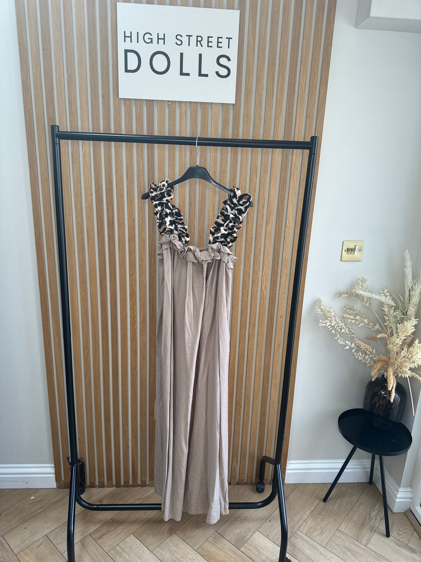 Valentina Maxi Dress Leopard Print Straps Holiday Summer Outfit