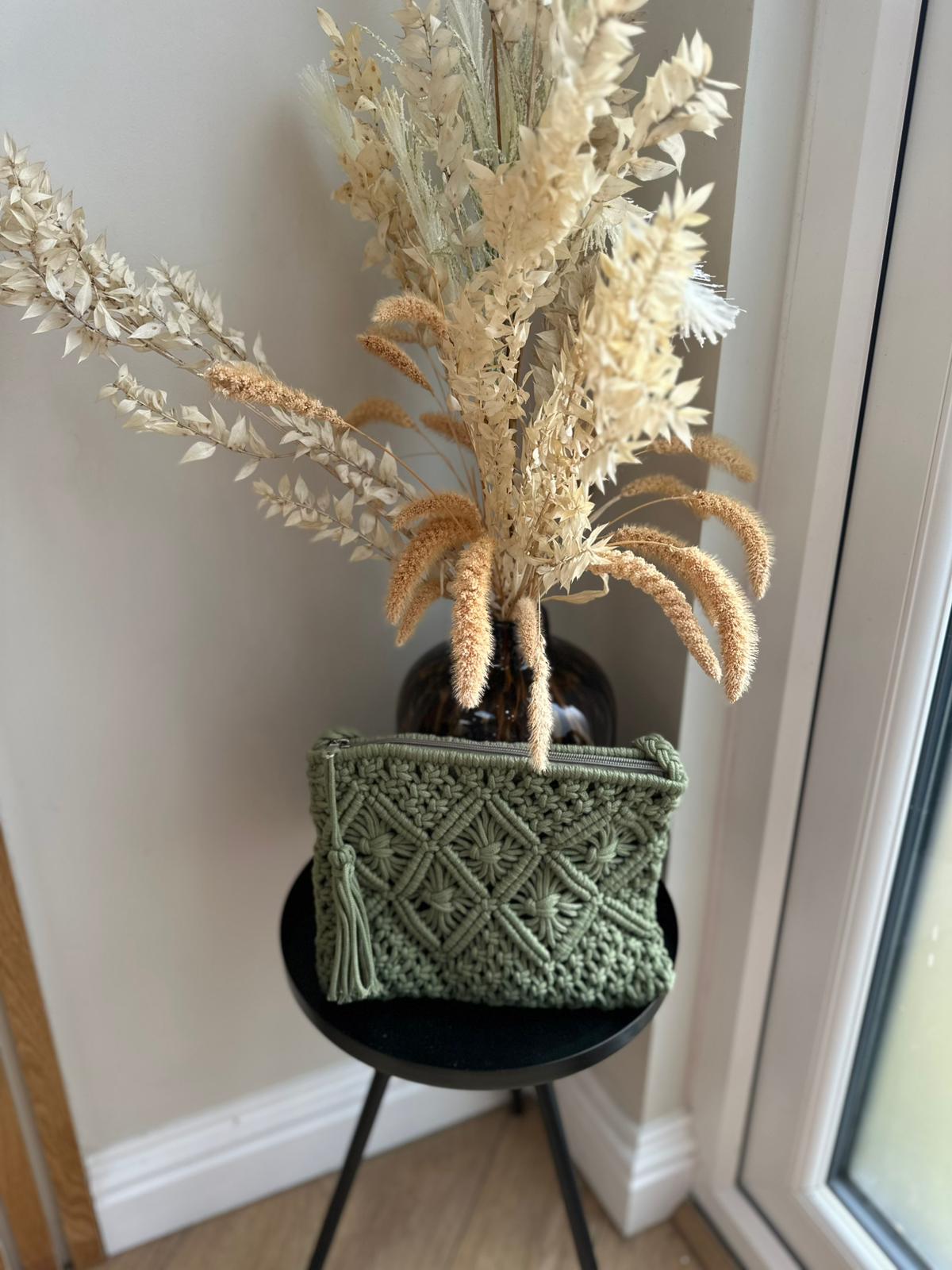 Crochet Shoulder Bag Summer Beach Bag