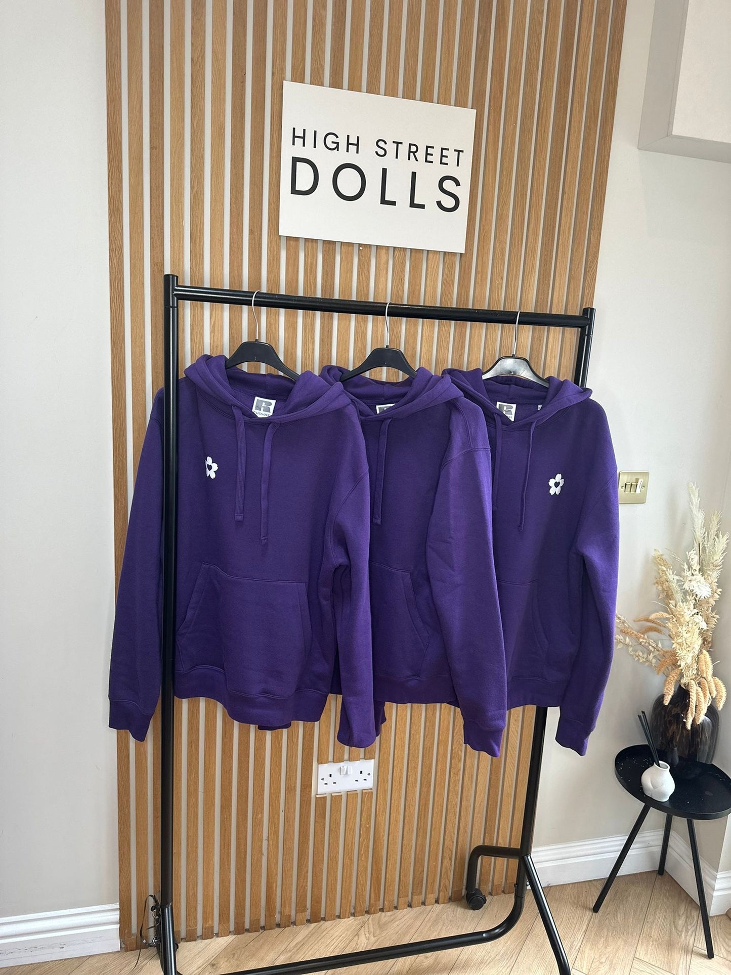 BodiBlossom Purple Hoodie