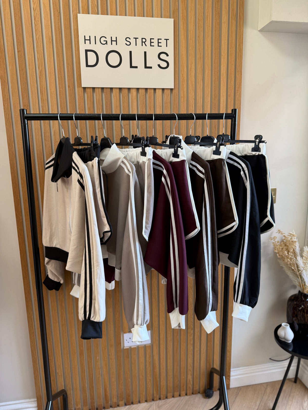 Harlow Striped Zip-Up Hoodie & Shorts Co-Ord Set Women’s Two-Piece Summer to Autumn