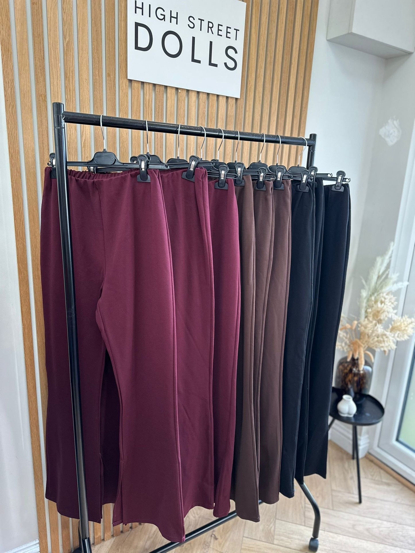 Camilla Flare Trousers Fitted Leggings joggers Autumn Winter