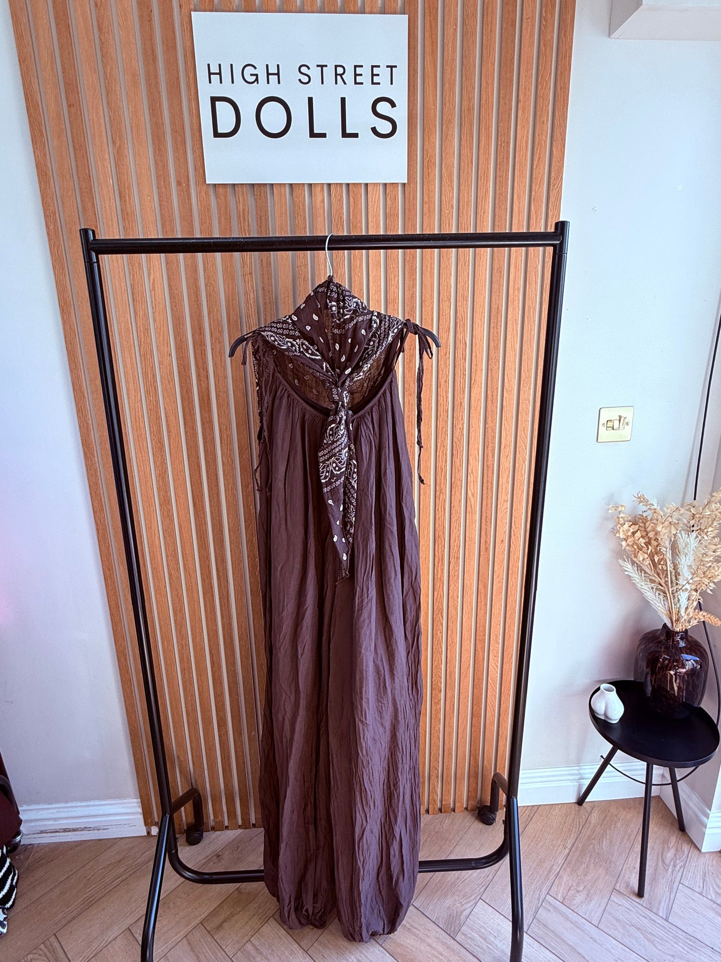 Jasmine Harem Jumpsuit Boho Light Weight Material Women’s Summer Holiday Printed Scarf Included