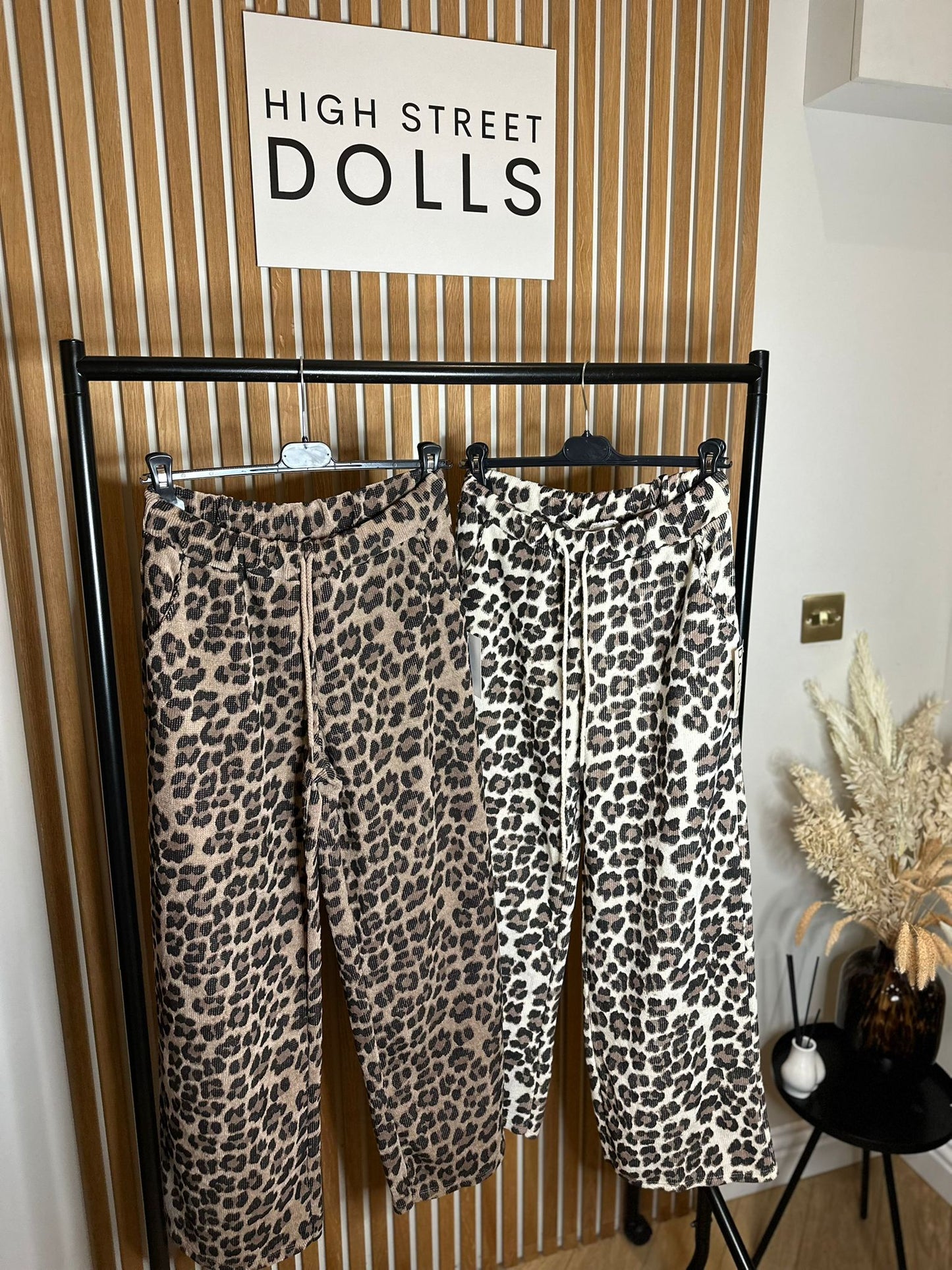 Leopard Print Trousers