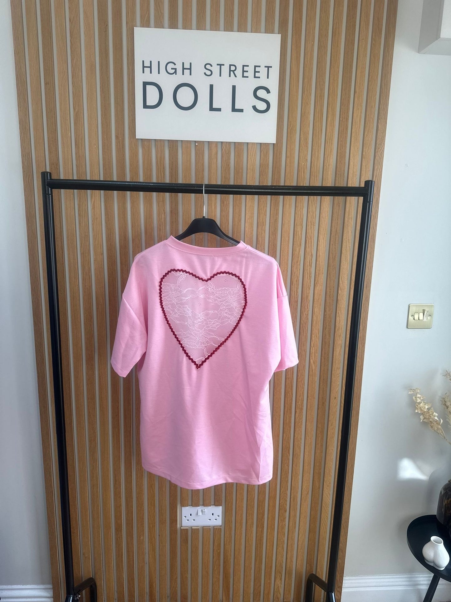 Love Me Not Oversized T Shirt Short Sleeves Spring Summer