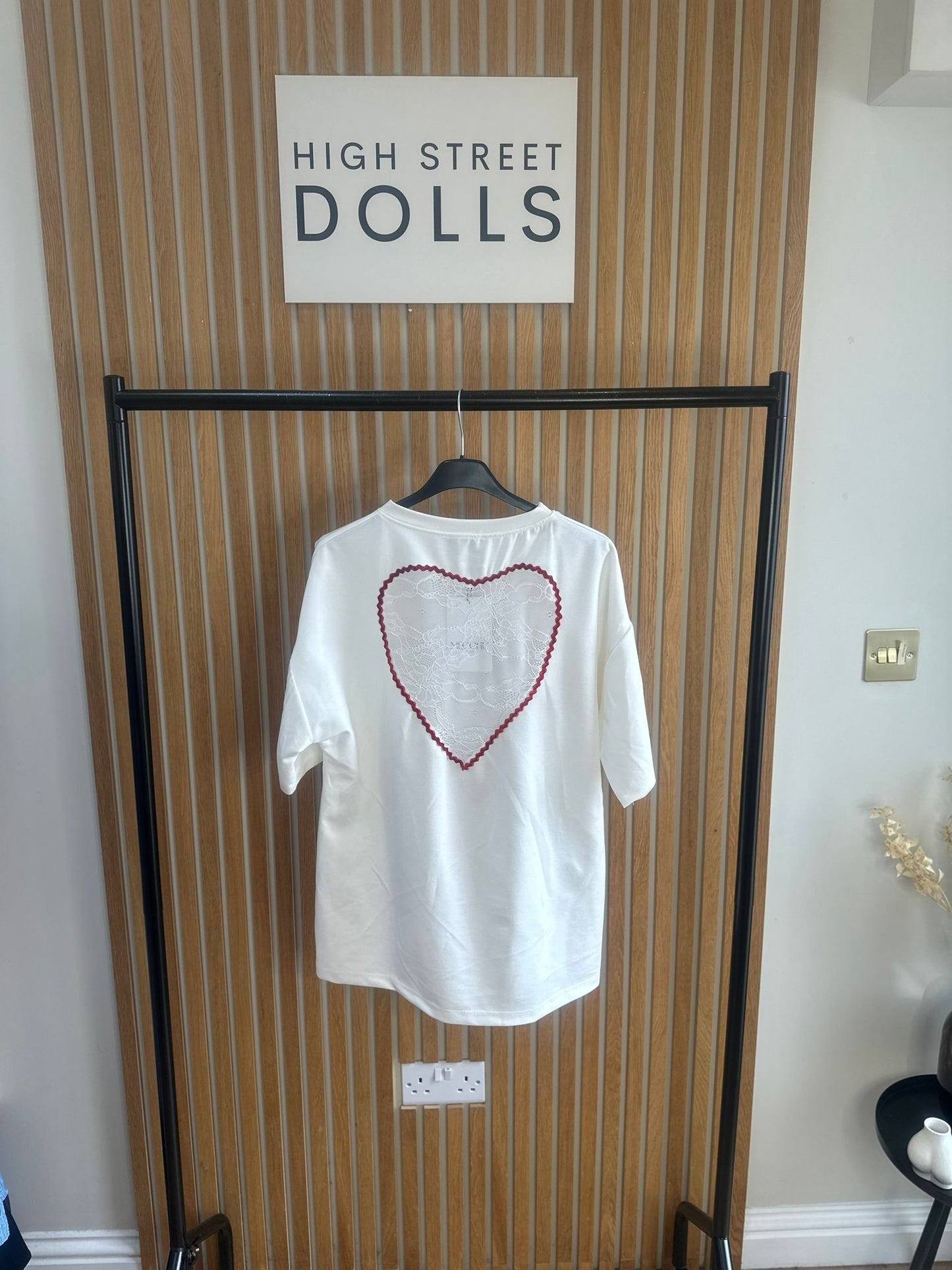 Love Me Not Oversized T Shirt Short Sleeves Spring Summer