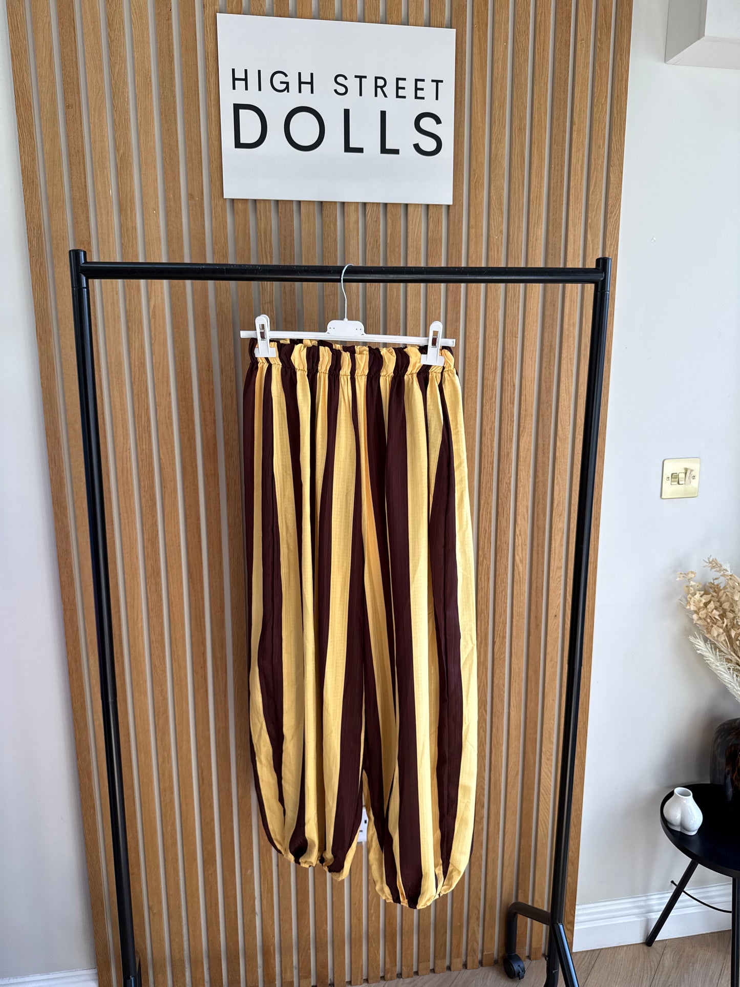Ingrid Harem Trousers Striped Material Women’s Summer Holiday