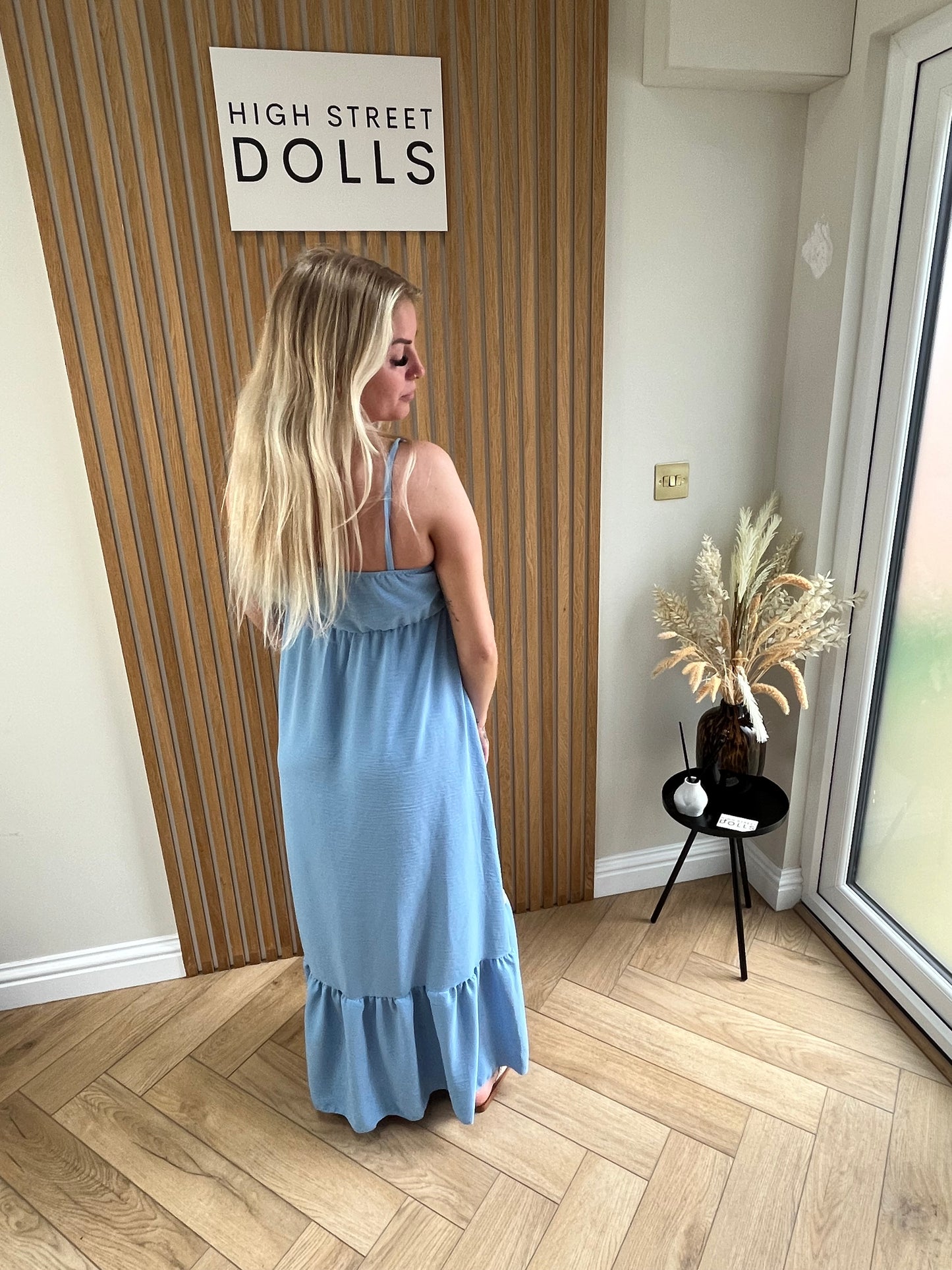 Mya Blue Maxi Dress