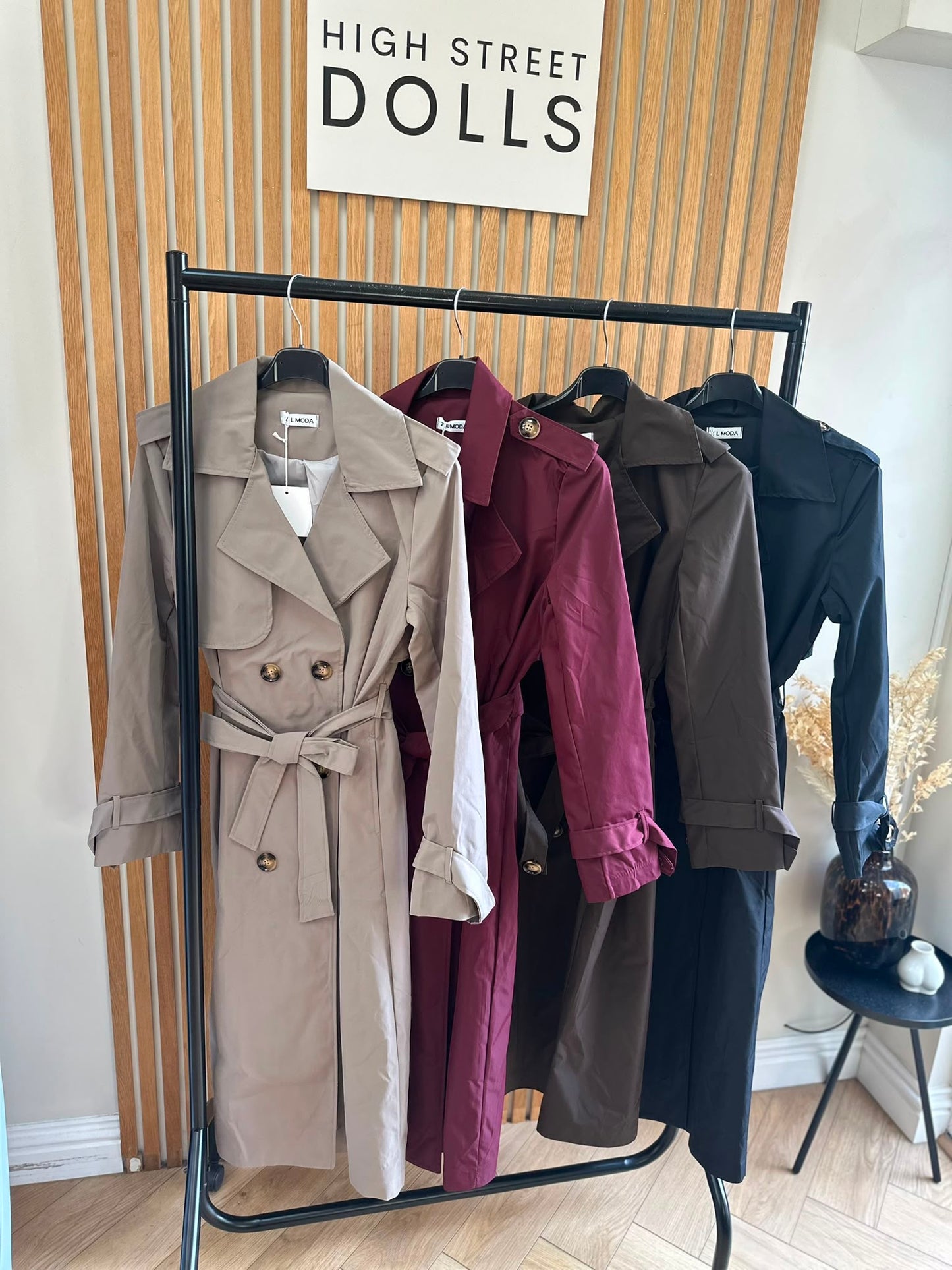 Orla Trench Coat Women’s Longline Jacket Autumn Fashion Coat