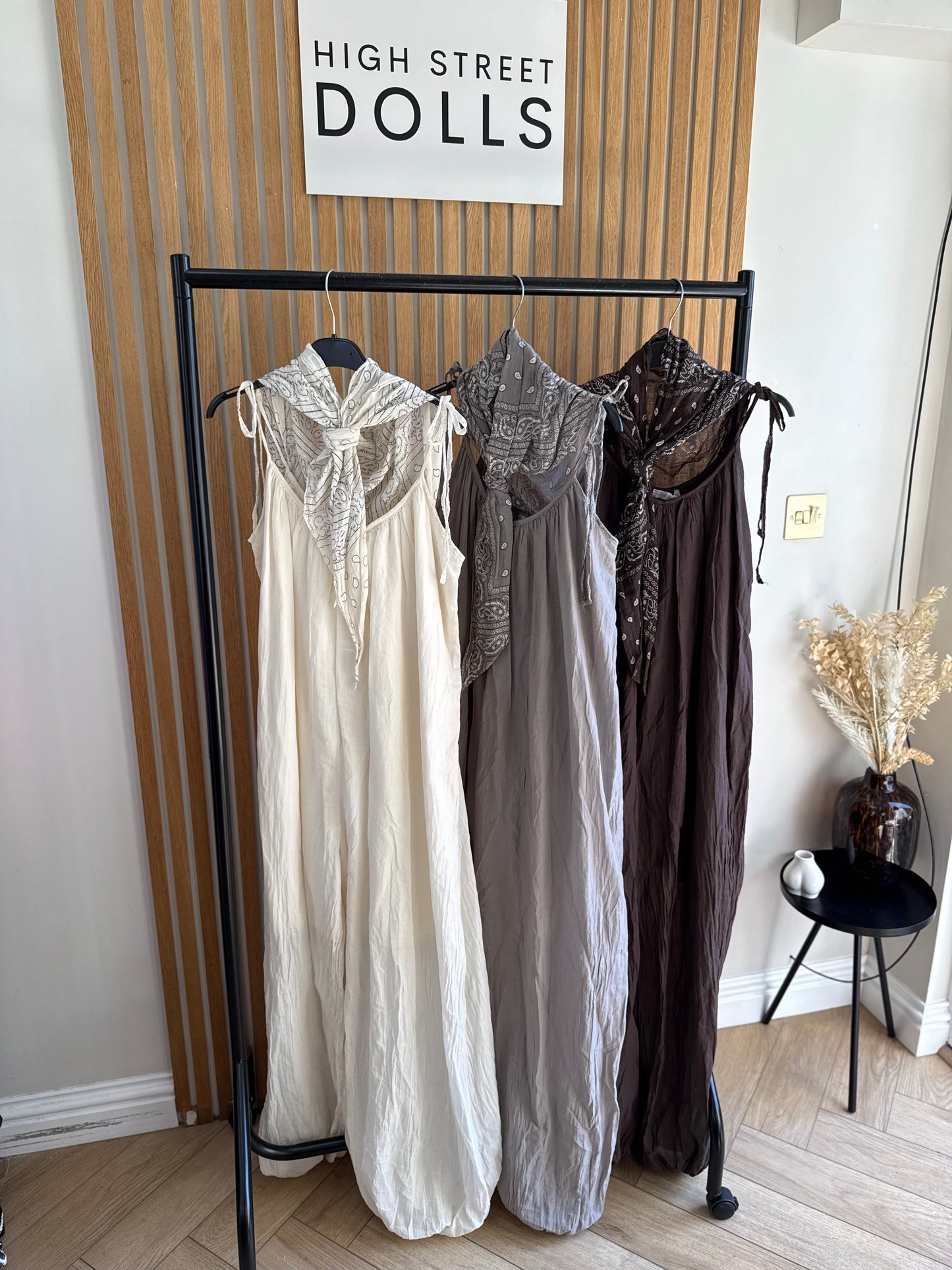 Jasmine Harem Jumpsuit Boho Light Weight Material Women’s Summer Holiday Printed Scarf Included