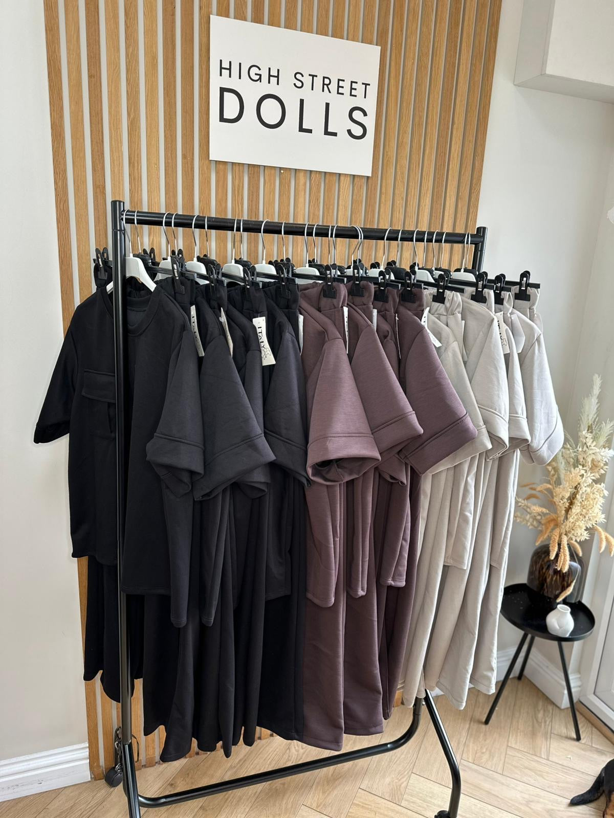 Piper Lounge Set T shirt with Wide leg Trousers Combat Pocket Tracksuit Loungewear Two Piece Co Ord
