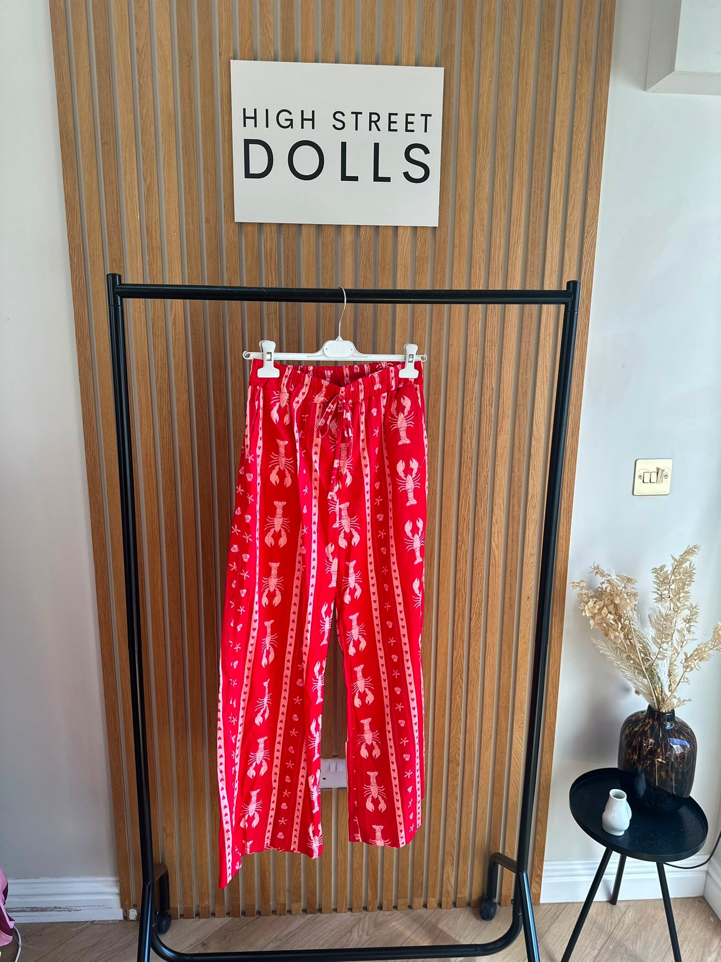 Clementine Wide Leg Trousers Light Weight Style Summer Lemon