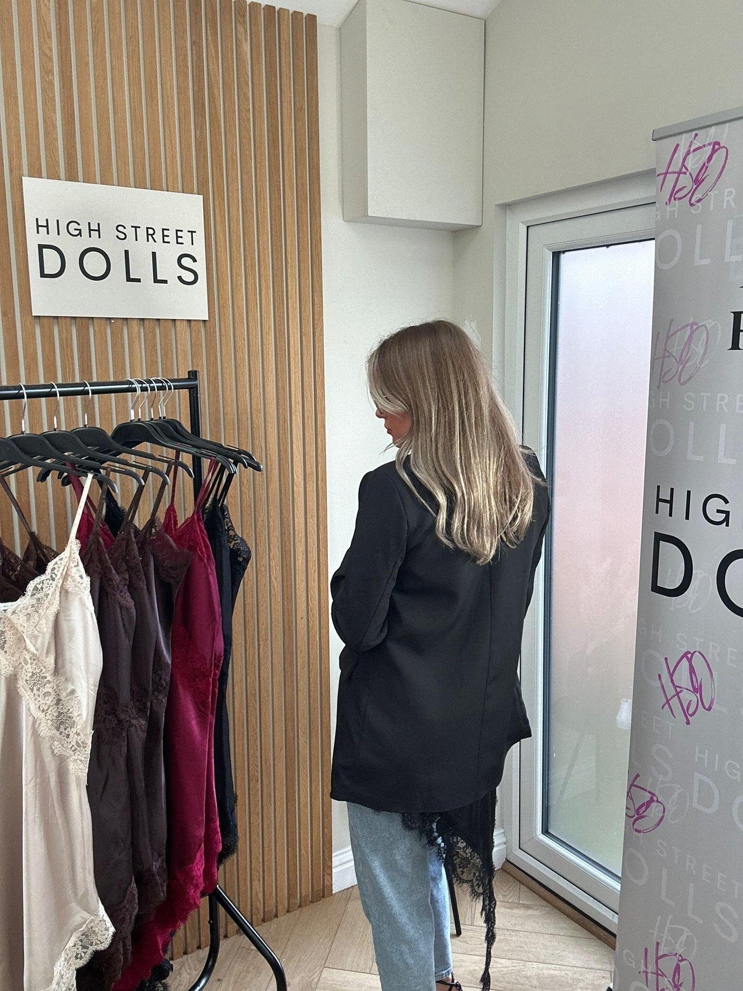 Florence Satin Slip Dress Lace Trim Spaghetti Strap Autumn Winter Christmas Party Festive