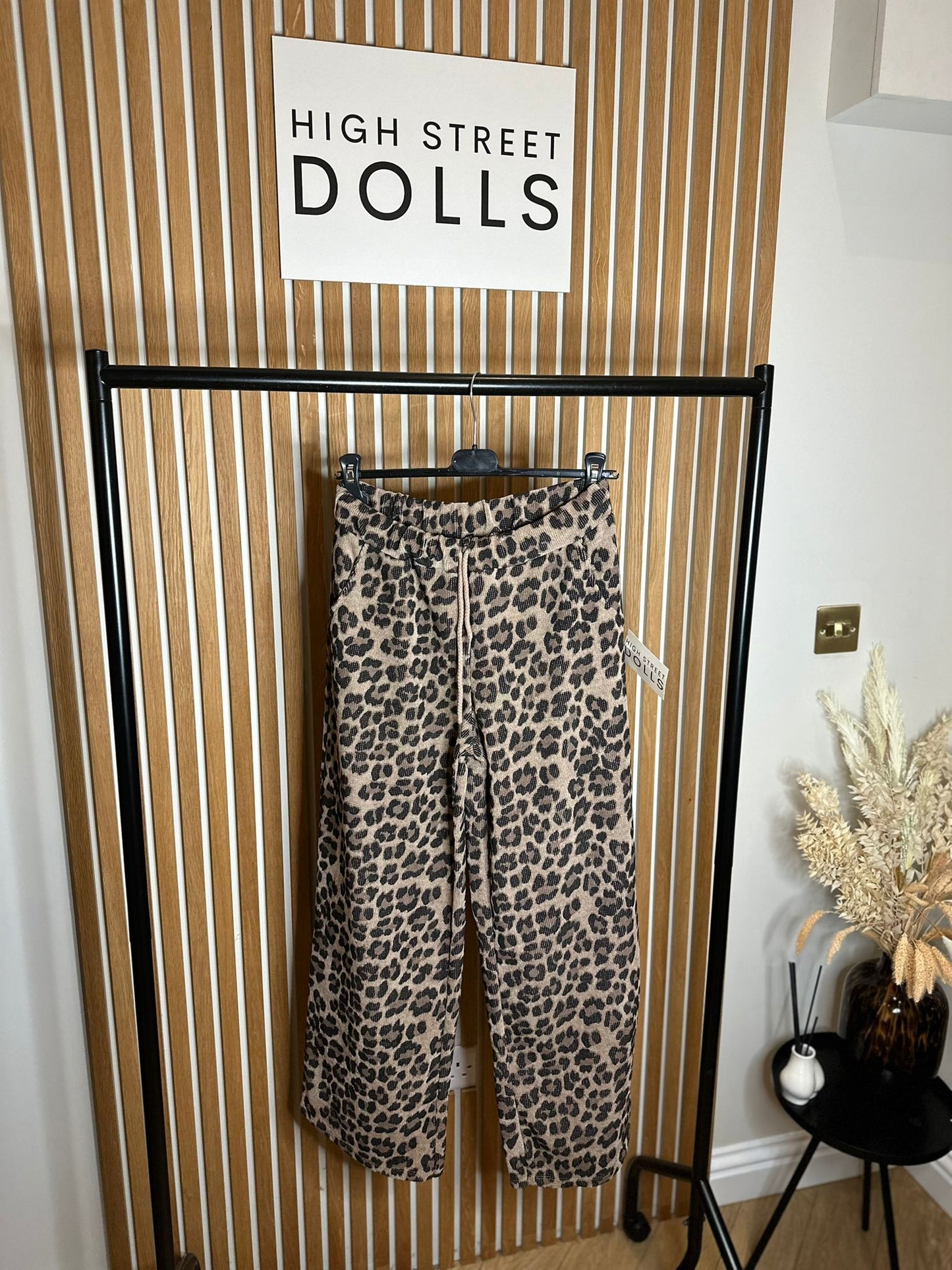 Leopard Print Trousers