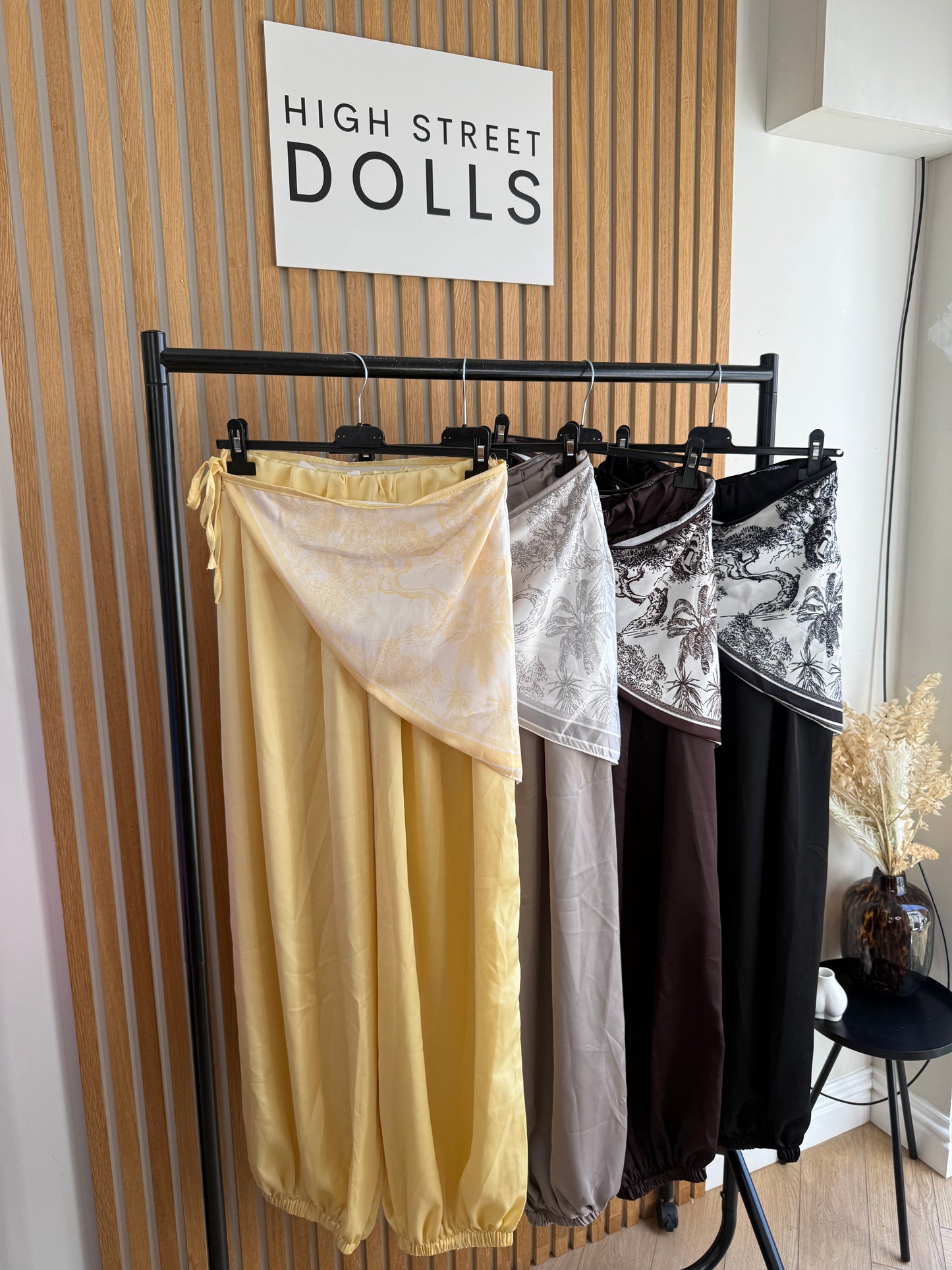 Pearl Harem Trousers Satin Top and Trousers Set Two Piece Co Ord Women’s Summer Set