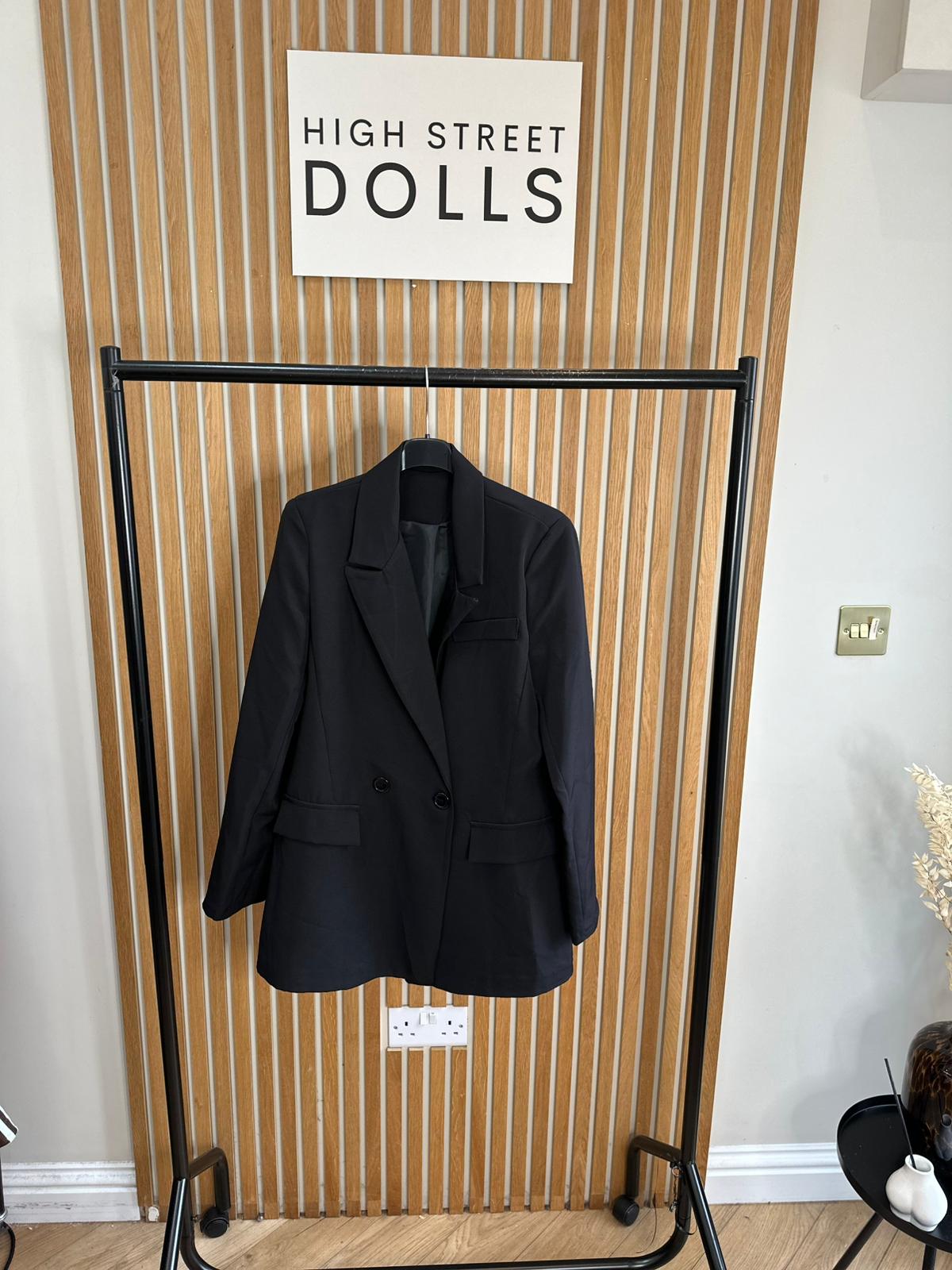 Vivian Oversized Blazer Double Breasted Daywear Evening Wear Autumn Winter