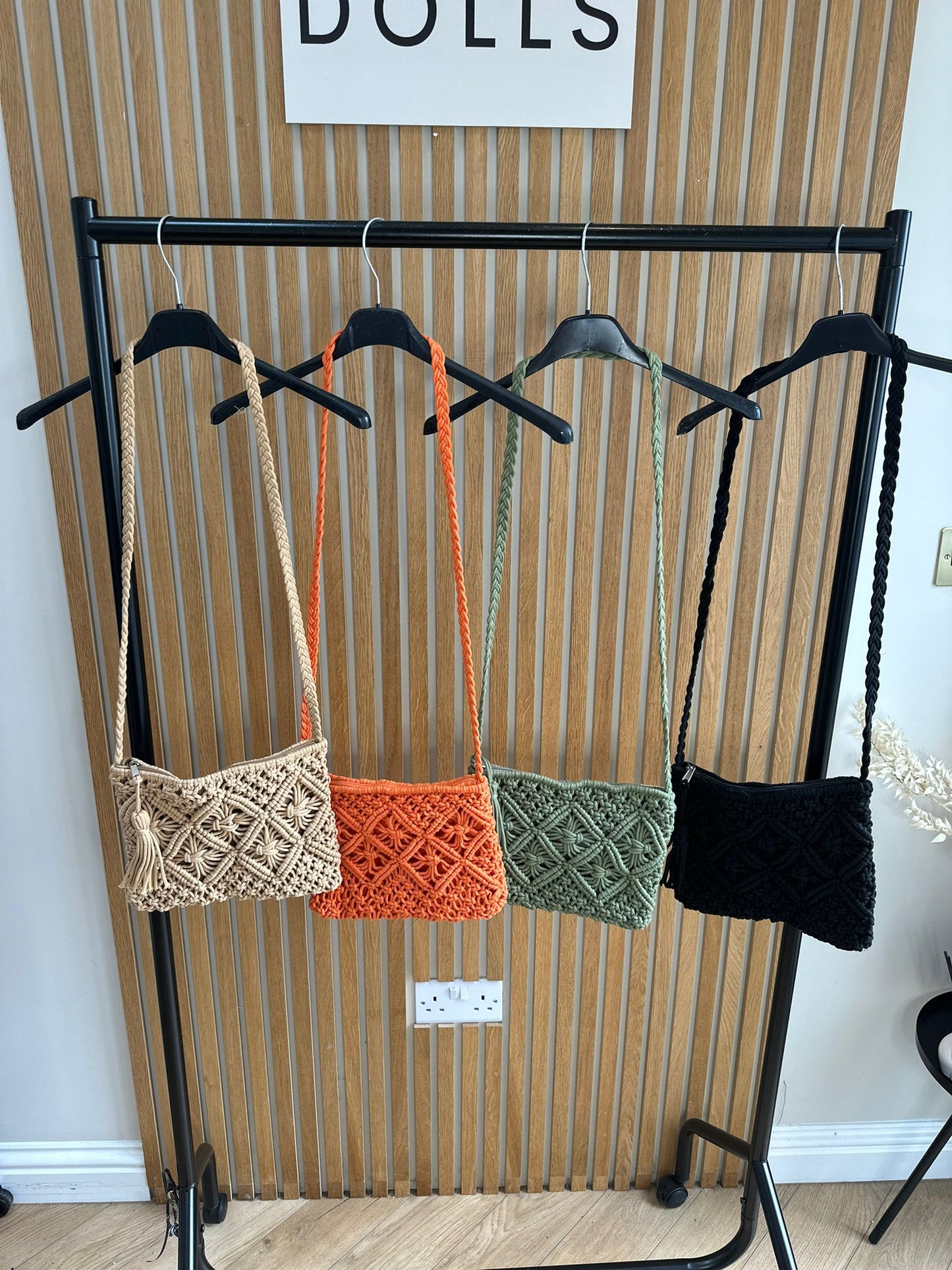 Crochet Shoulder Bag Summer Beach Bag