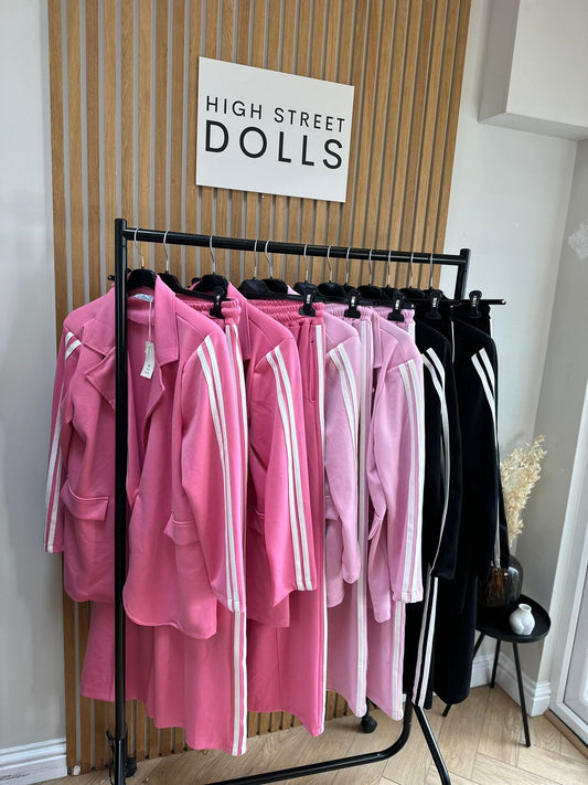 Effie Women’s Blazer and Trouser Co Ord Two piece Spring Summer Tracksuit Women’s Suits Streetwear