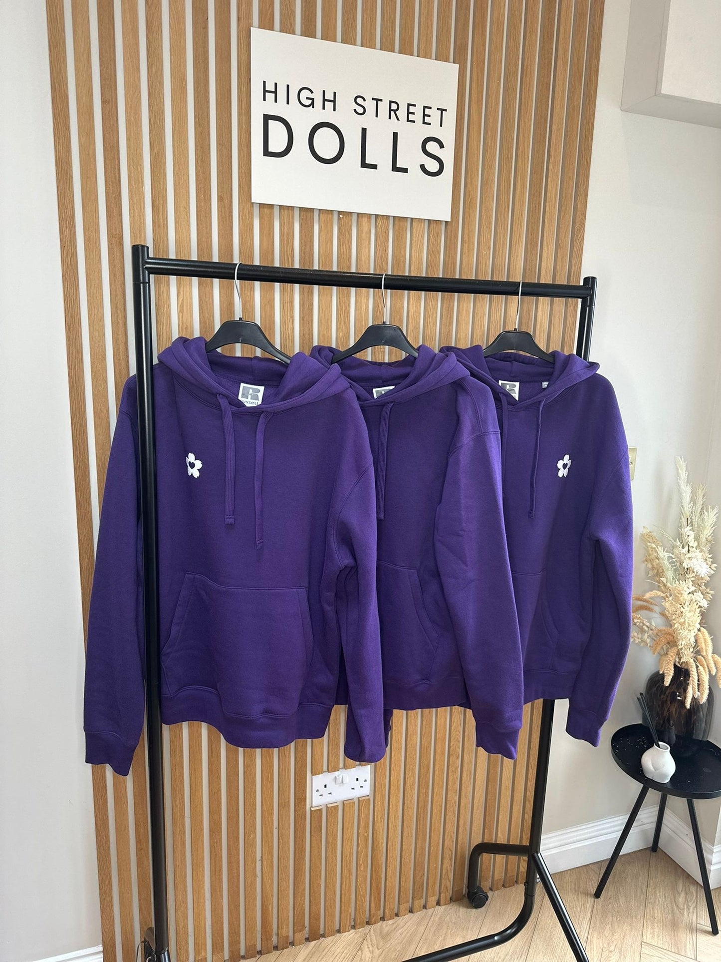 BodiBlossom Purple Hoodie